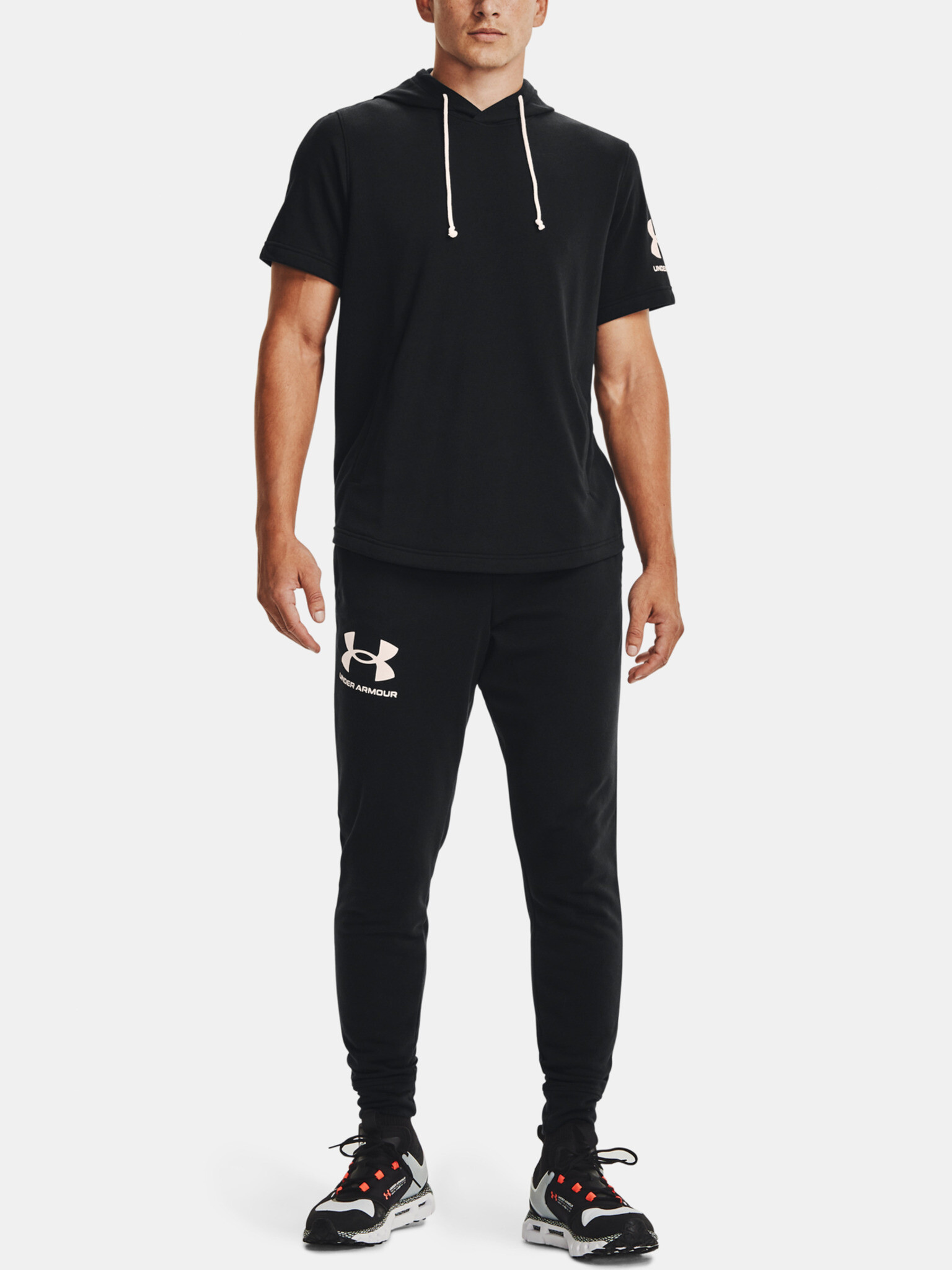 Under Armour RIVAL TERRY JOGGER - černá Долнище Cheren - Pepit.bg