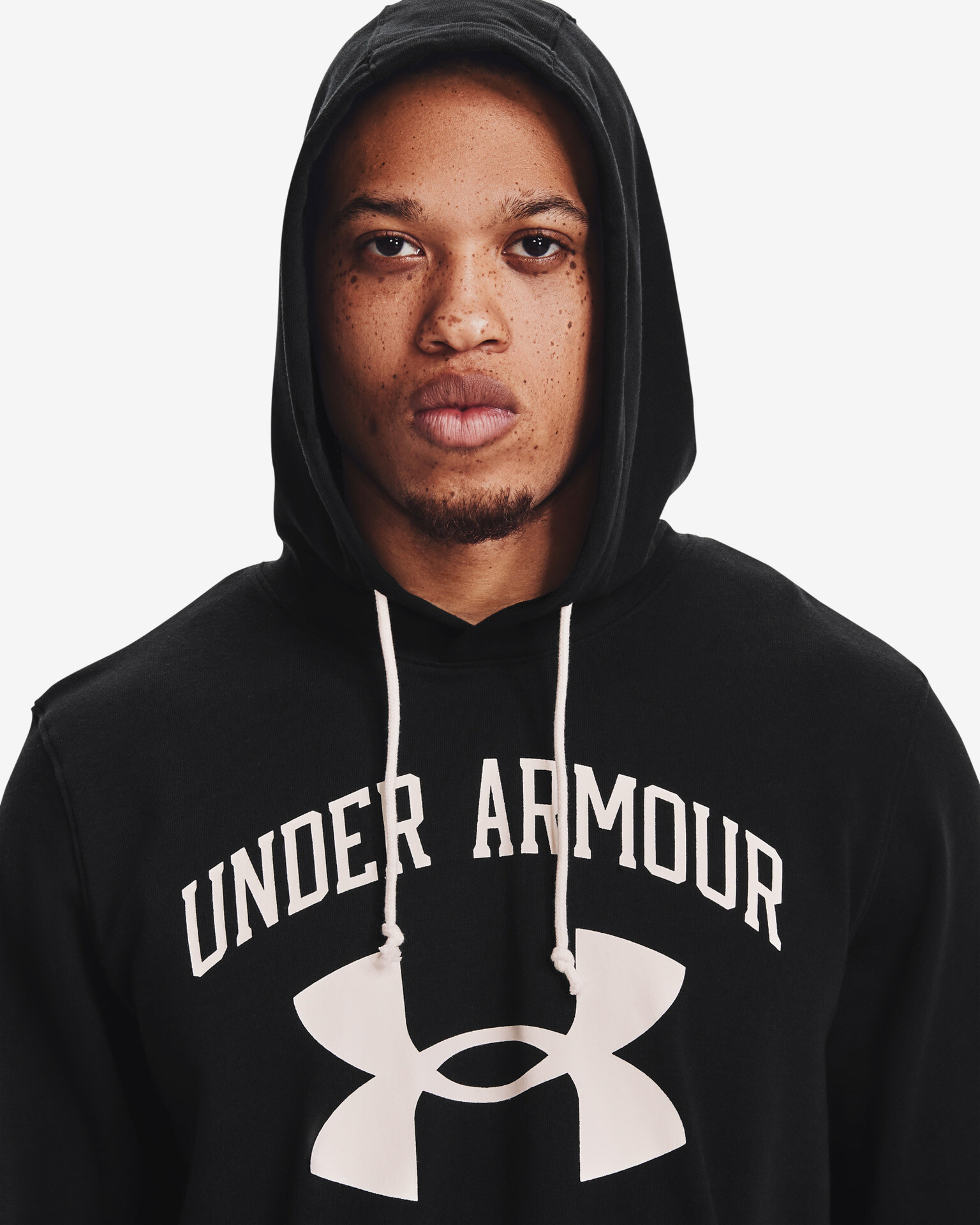 Under Armour Rival Terry Sweatshirt Byal - Pepit.bg