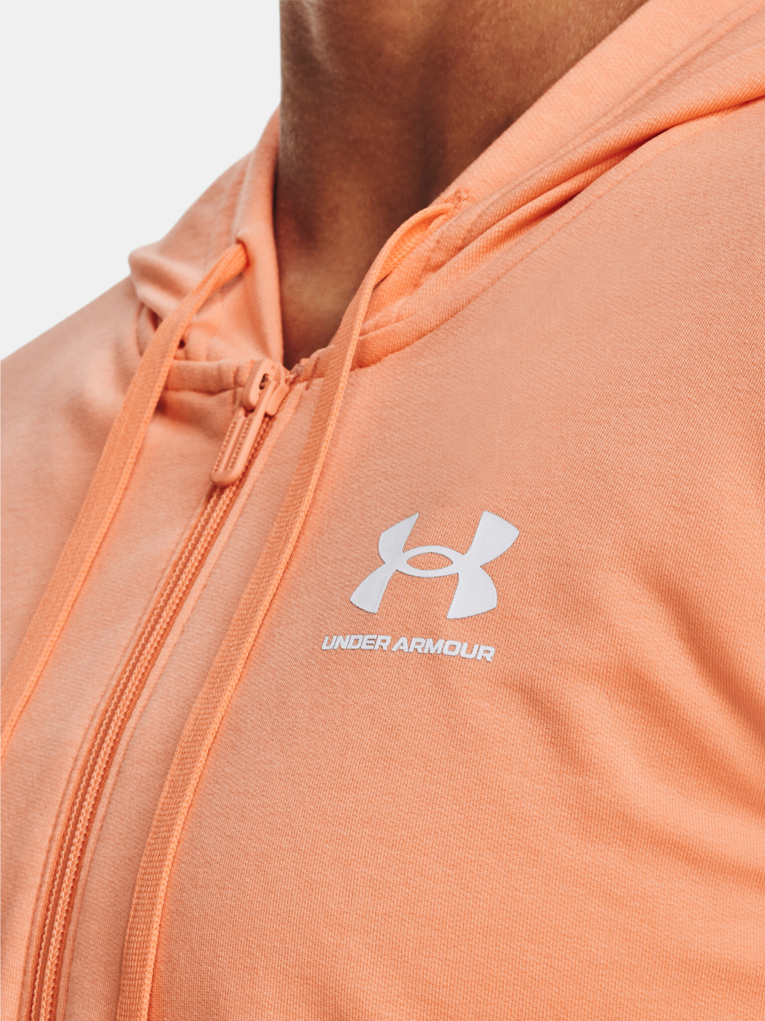 Under Armour Rival Terry Sweatshirt Oranzhev - Pepit.bg