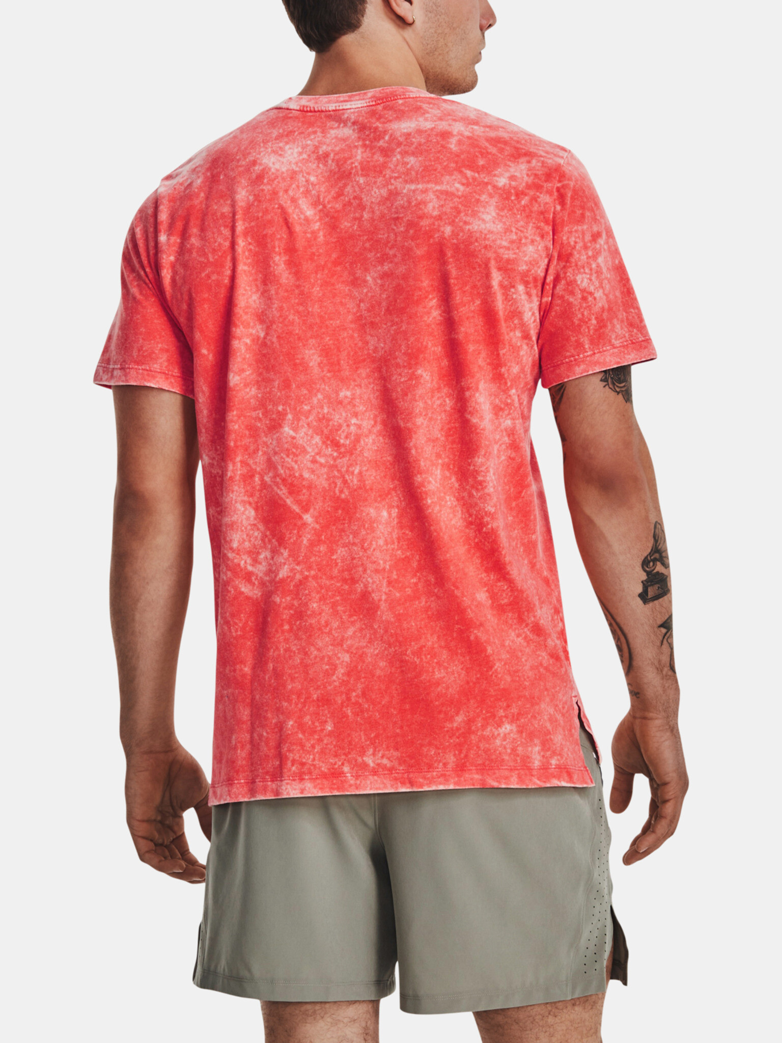 Under Armour Run Anywhere T-shirt Cherven - Pepit.bg