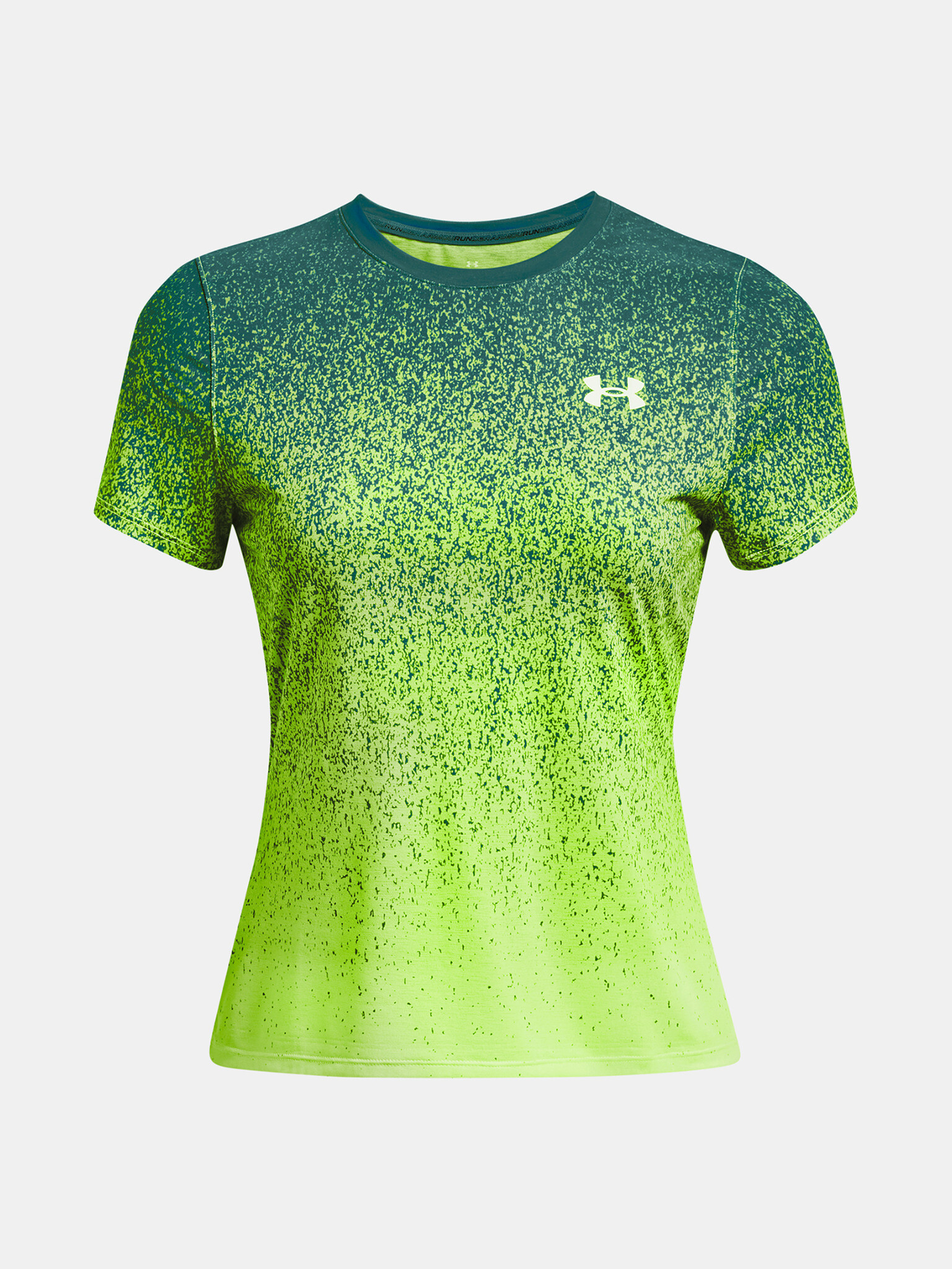 Under Armour Rush Cicada T-shirt Zelen - Pepit.bg