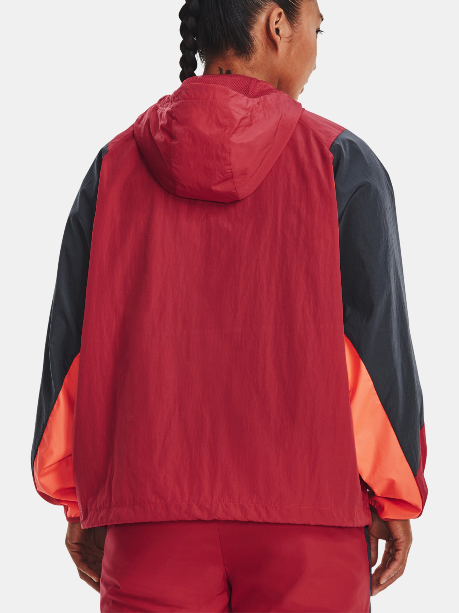 Under Armour Rush Woven Anorak Яке Cherven - Pepit.bg