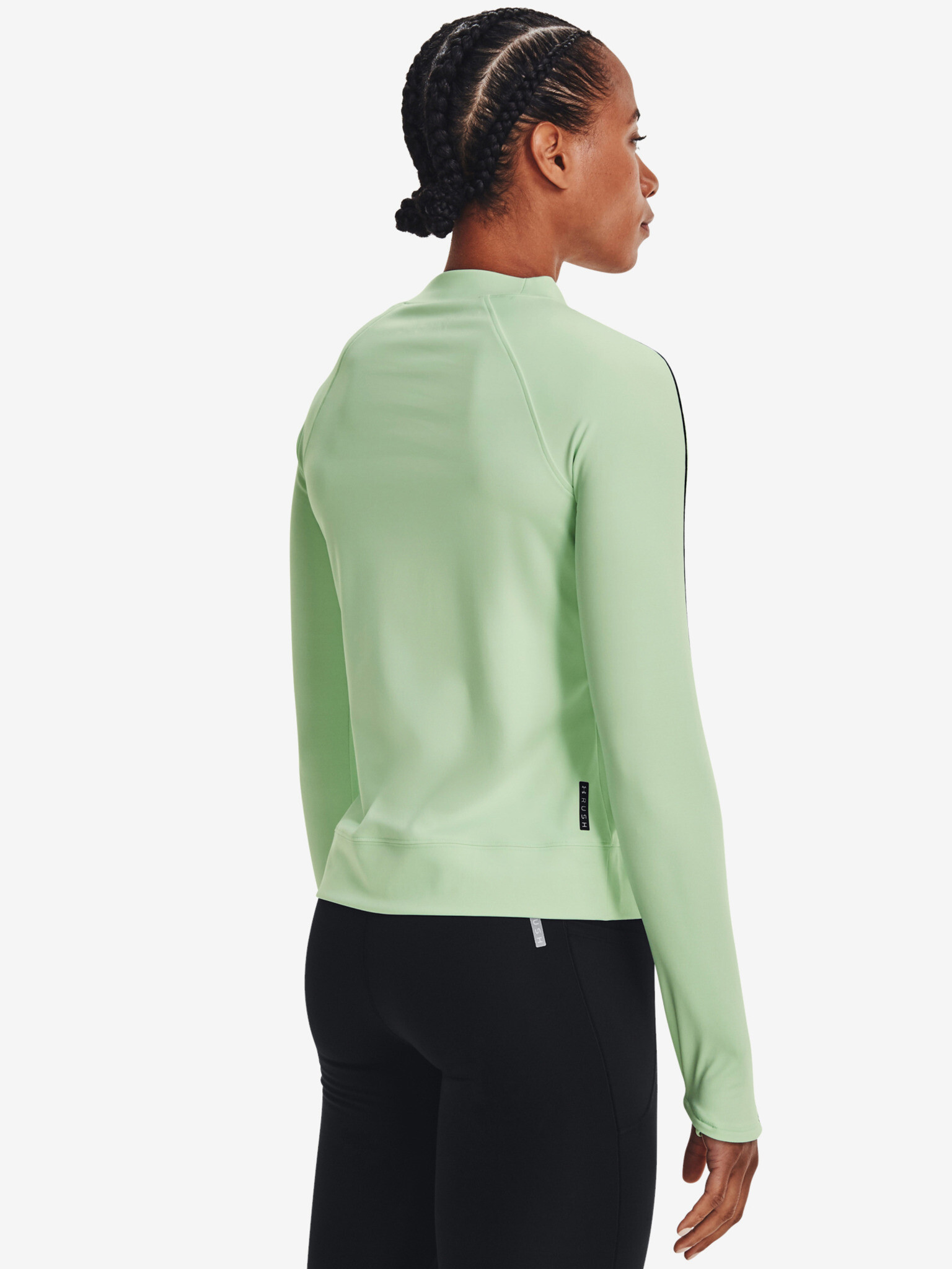 Under Armour RUSH™ ColdGear® Core Тениска Zelen - Pepit.bg