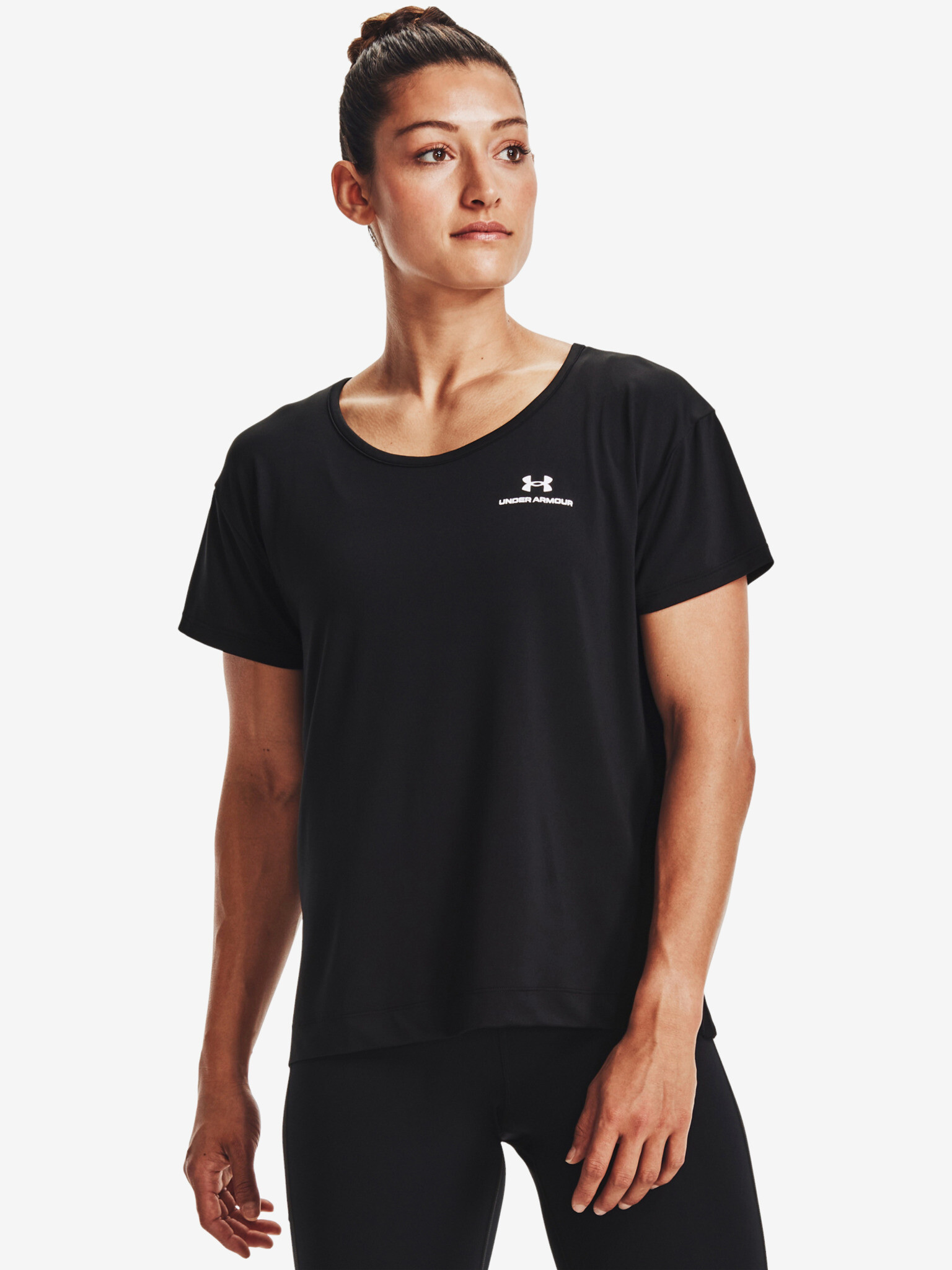 Under Armour RUSH™ Energy Core Тениска Cheren - Pepit.bg