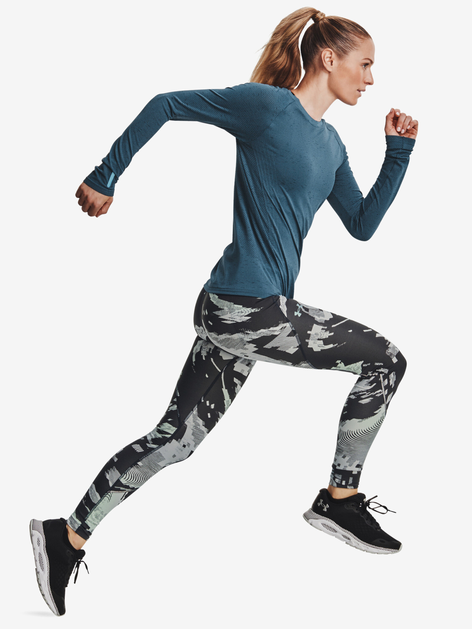 Under Armour Seamless Run T-shirt Sin - Pepit.bg