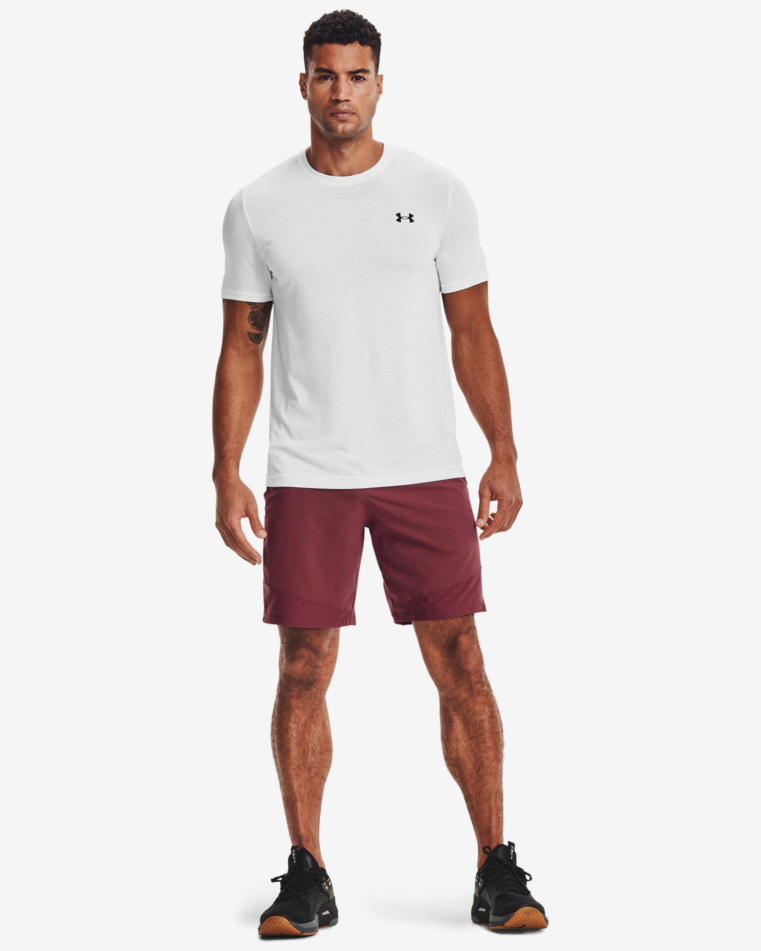 Under Armour Seamless T-shirt Byal - Pepit.bg