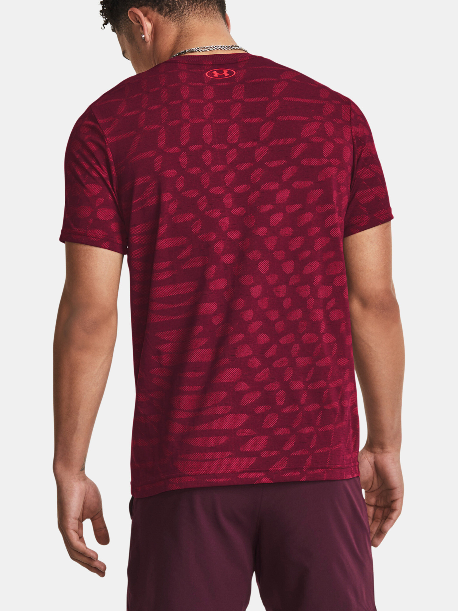 Under Armour Seamless T-shirt Cherven - Pepit.bg