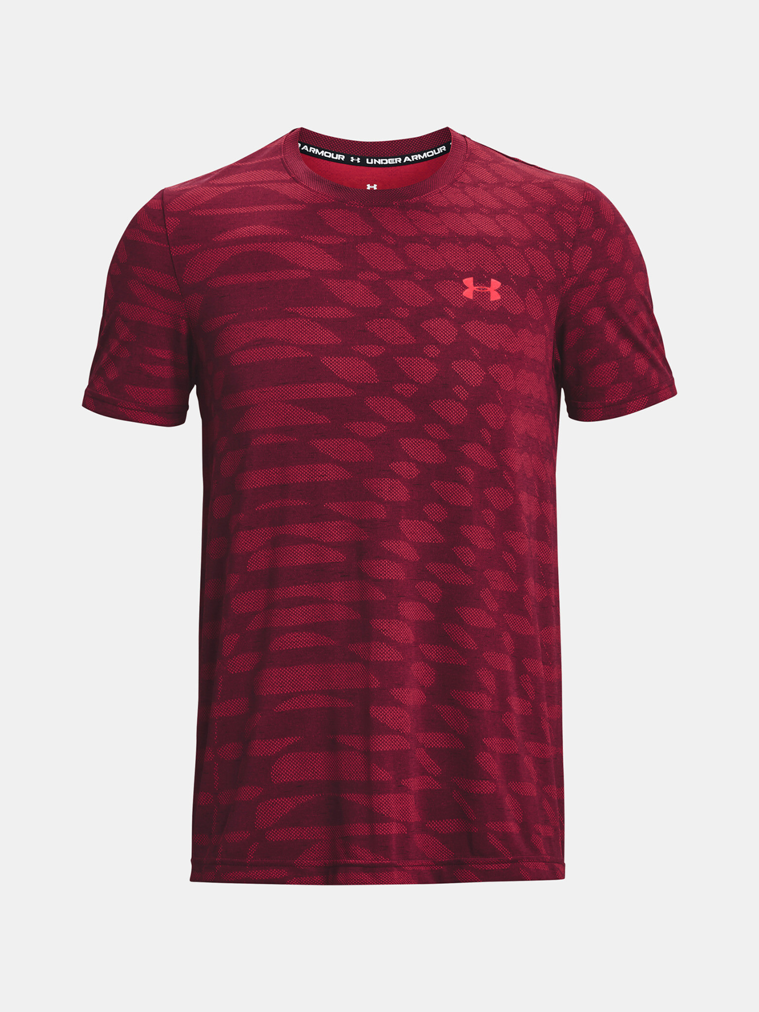 Under Armour Seamless T-shirt Cherven - Pepit.bg