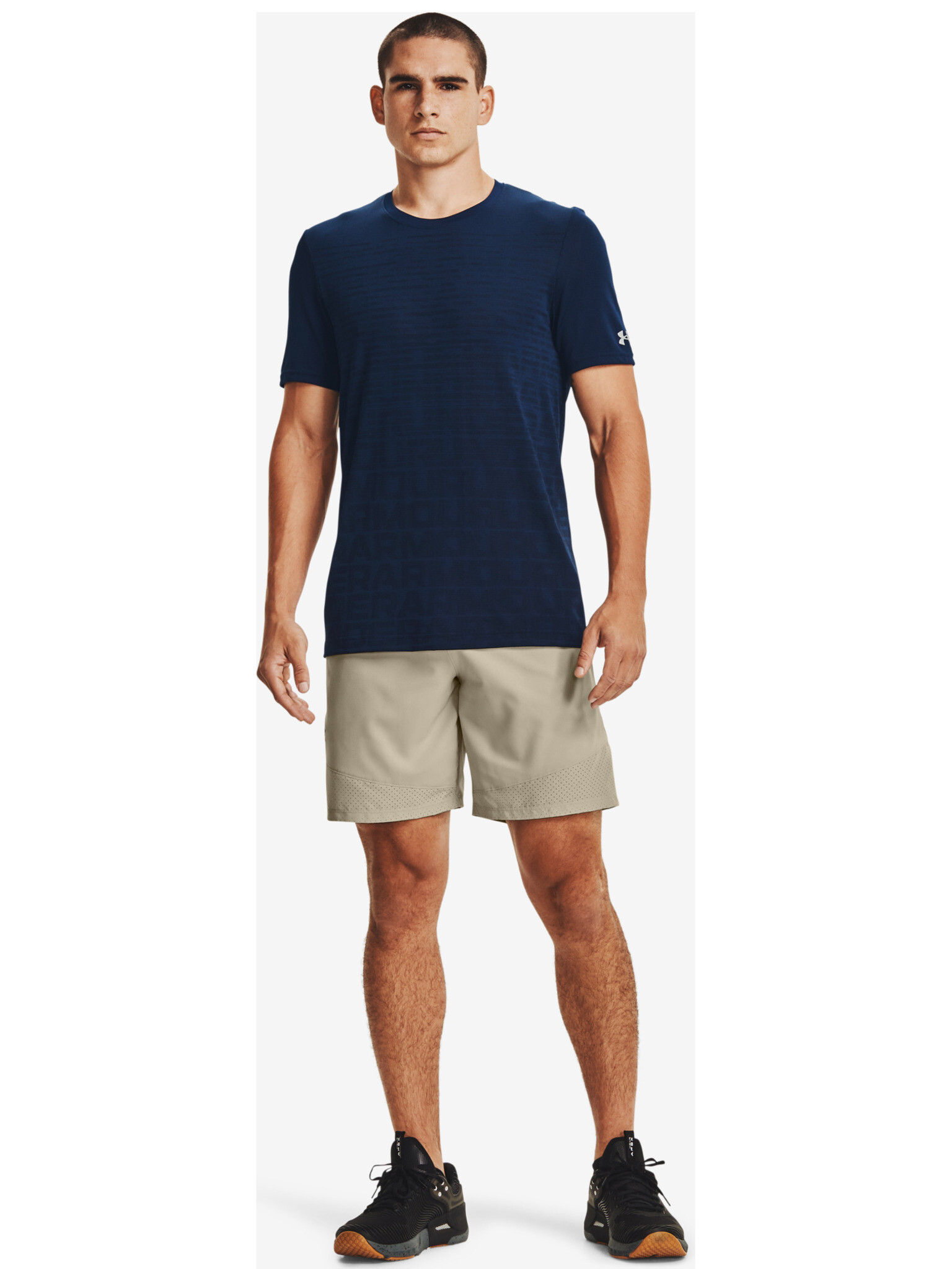 Under Armour Seamless Wordmark Тениска Sin - Pepit.bg