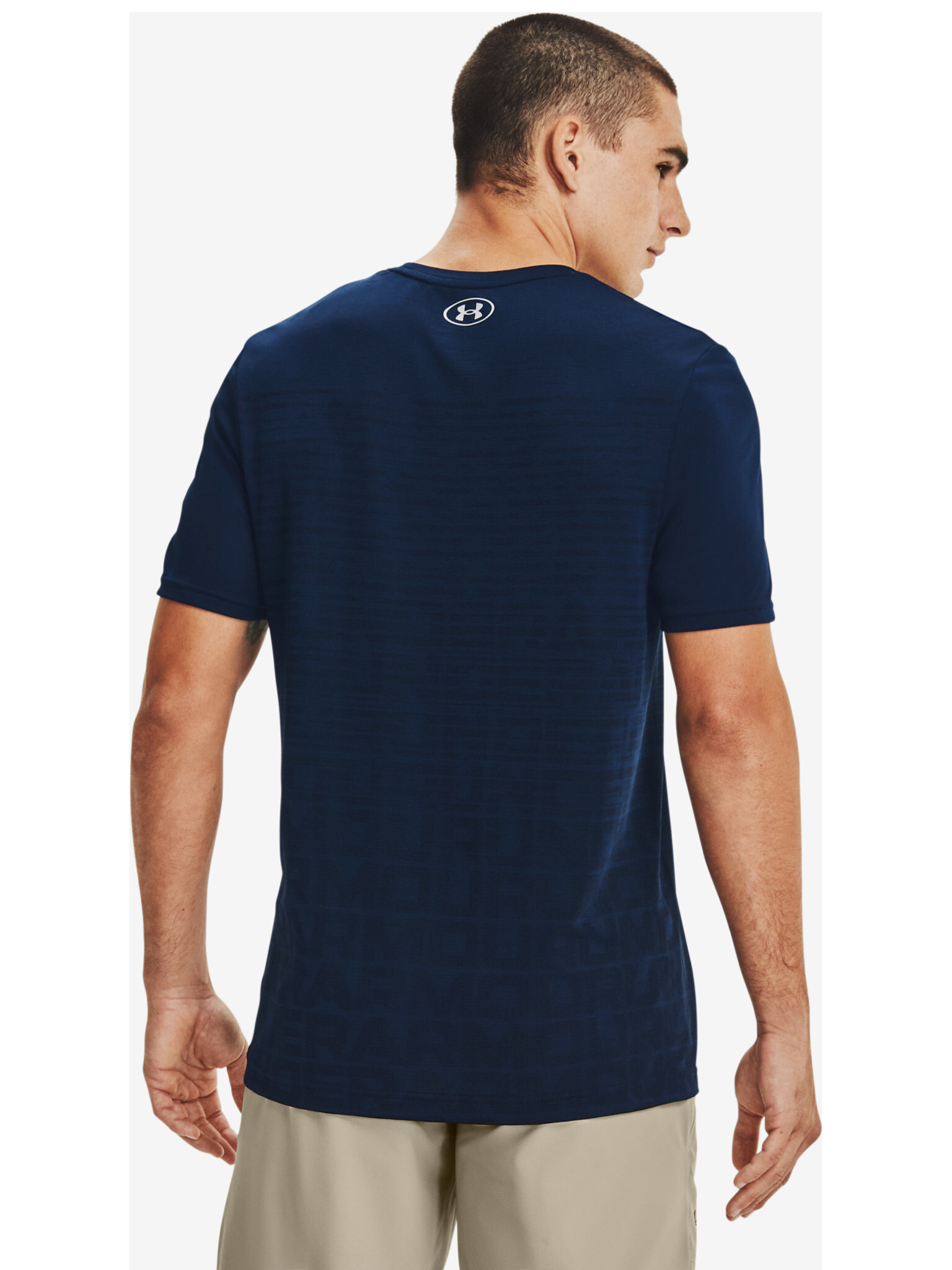 Under Armour Seamless Wordmark Тениска Sin - Pepit.bg