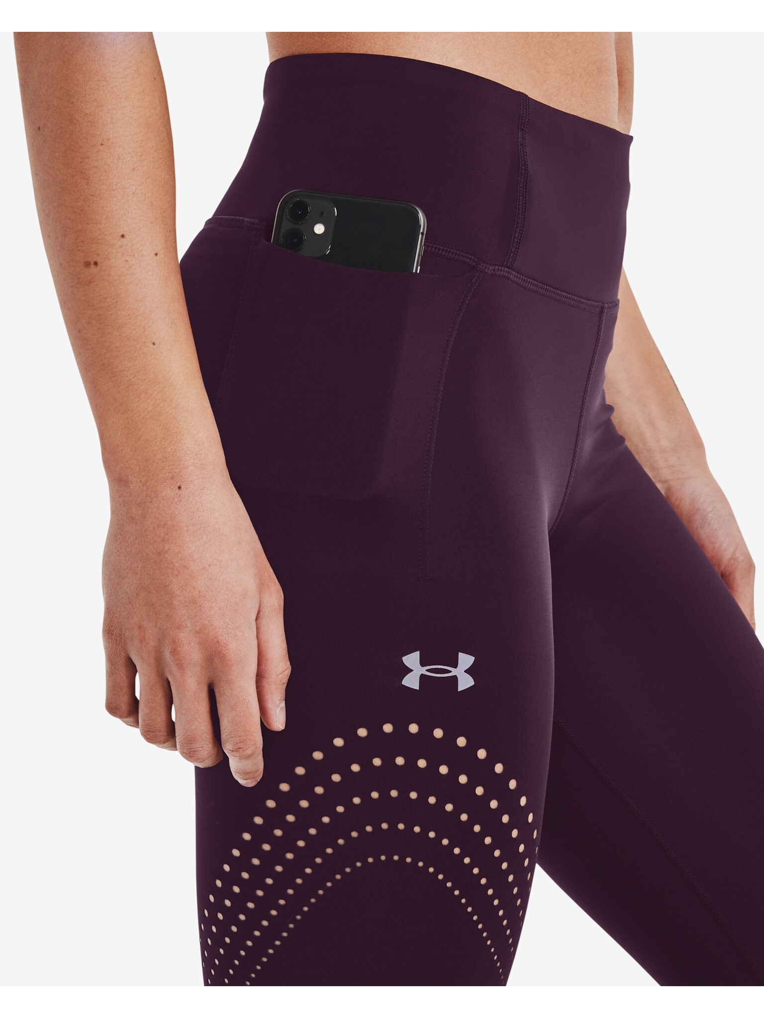 Under Armour Speedpocket Perf 7/8 Клин Lilav - Pepit.bg