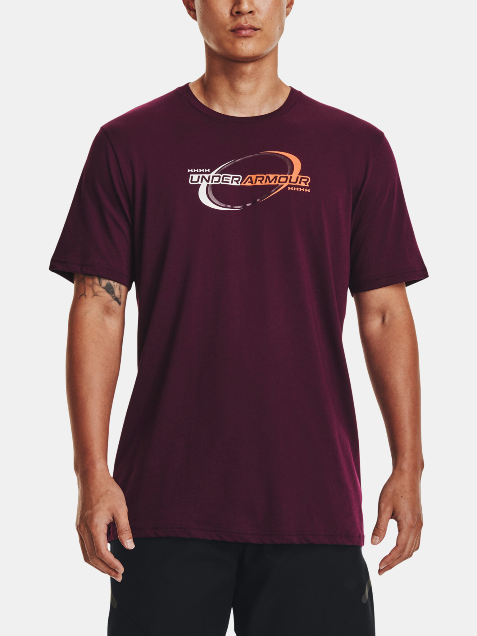 Under Armour Sportstyle T-shirt Cherven - Pepit.bg