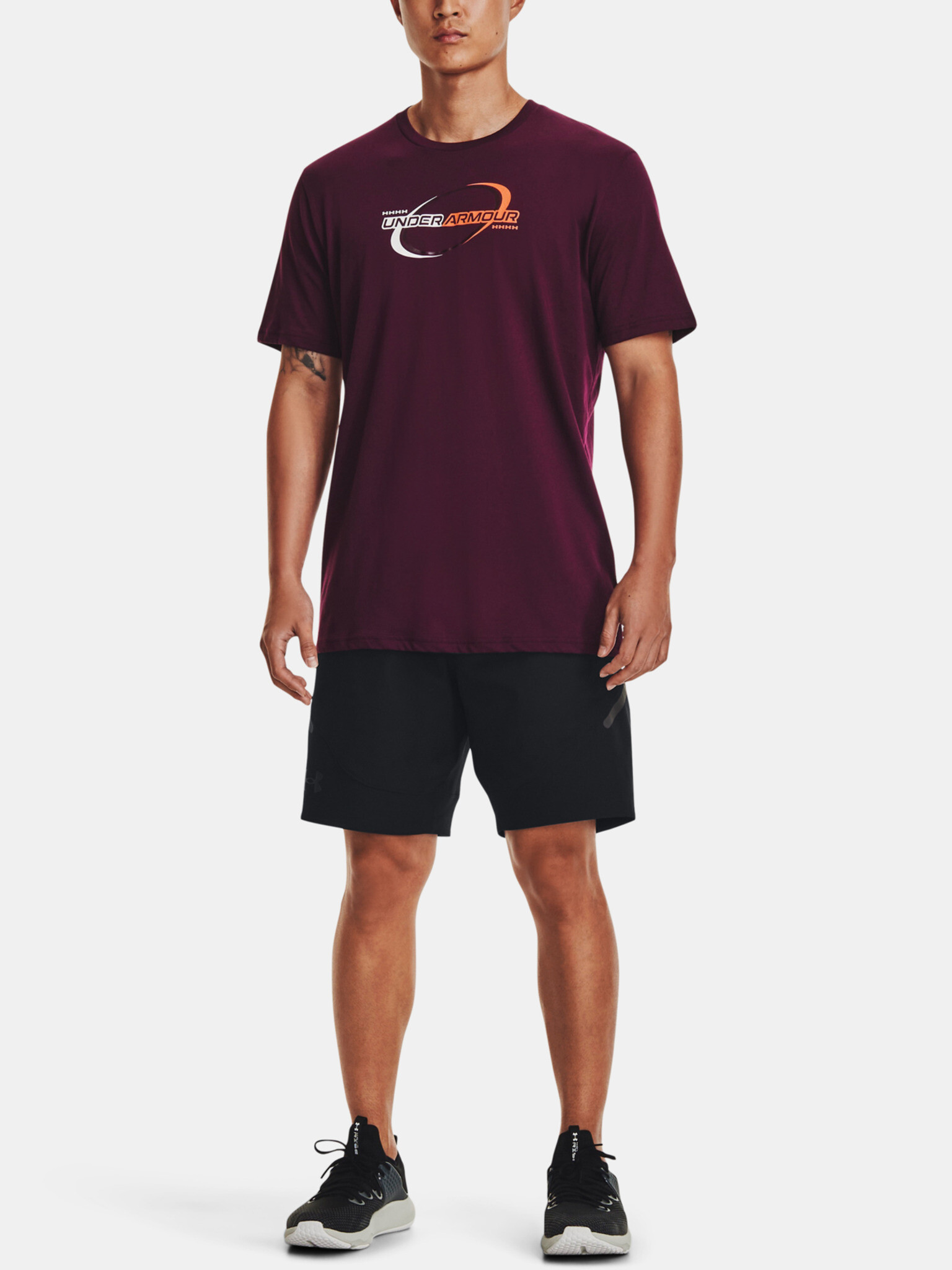 Under Armour Sportstyle T-shirt Cherven - Pepit.bg