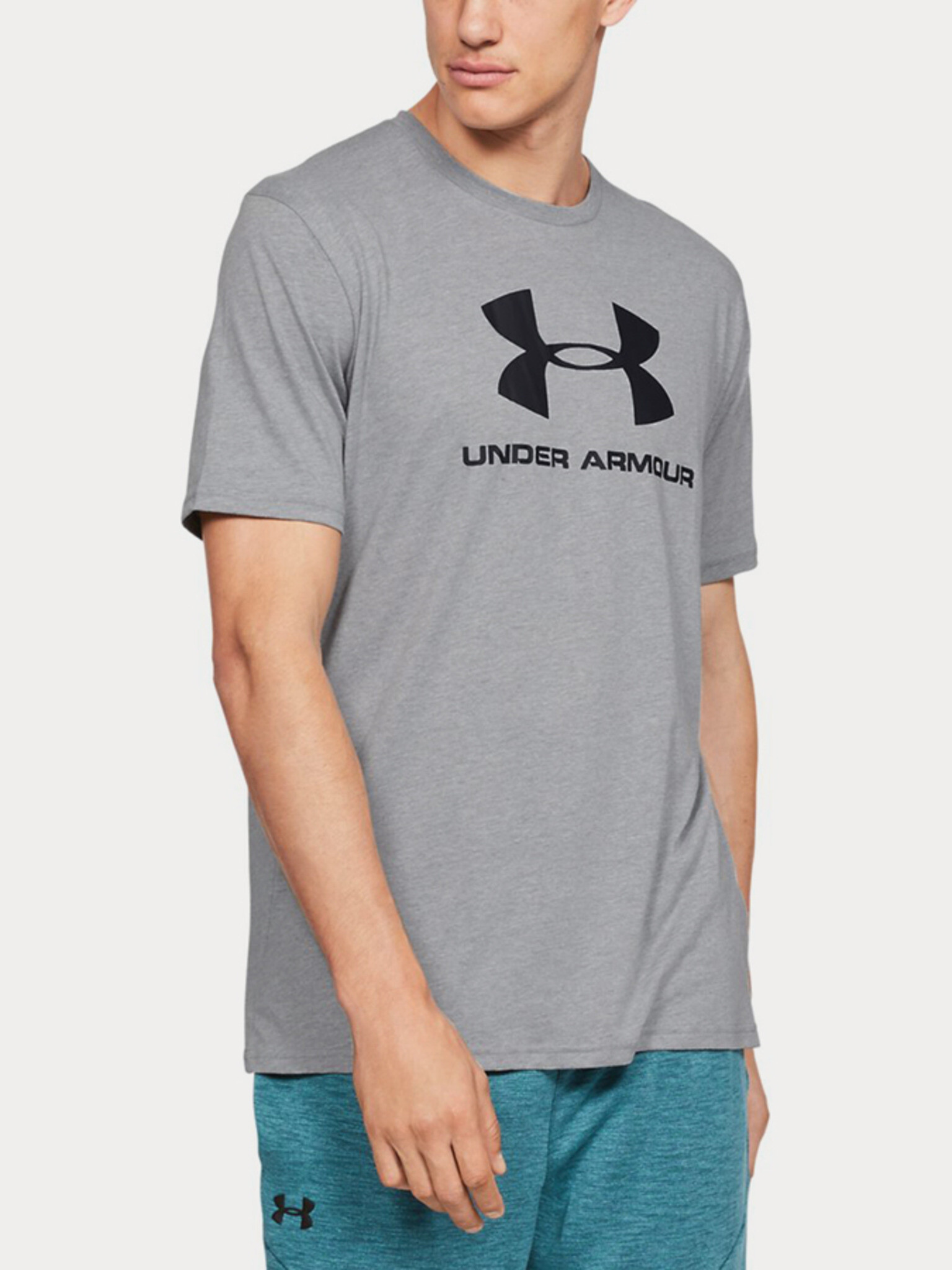 Under Armour Sportstyle T-shirt Siv - Pepit.bg