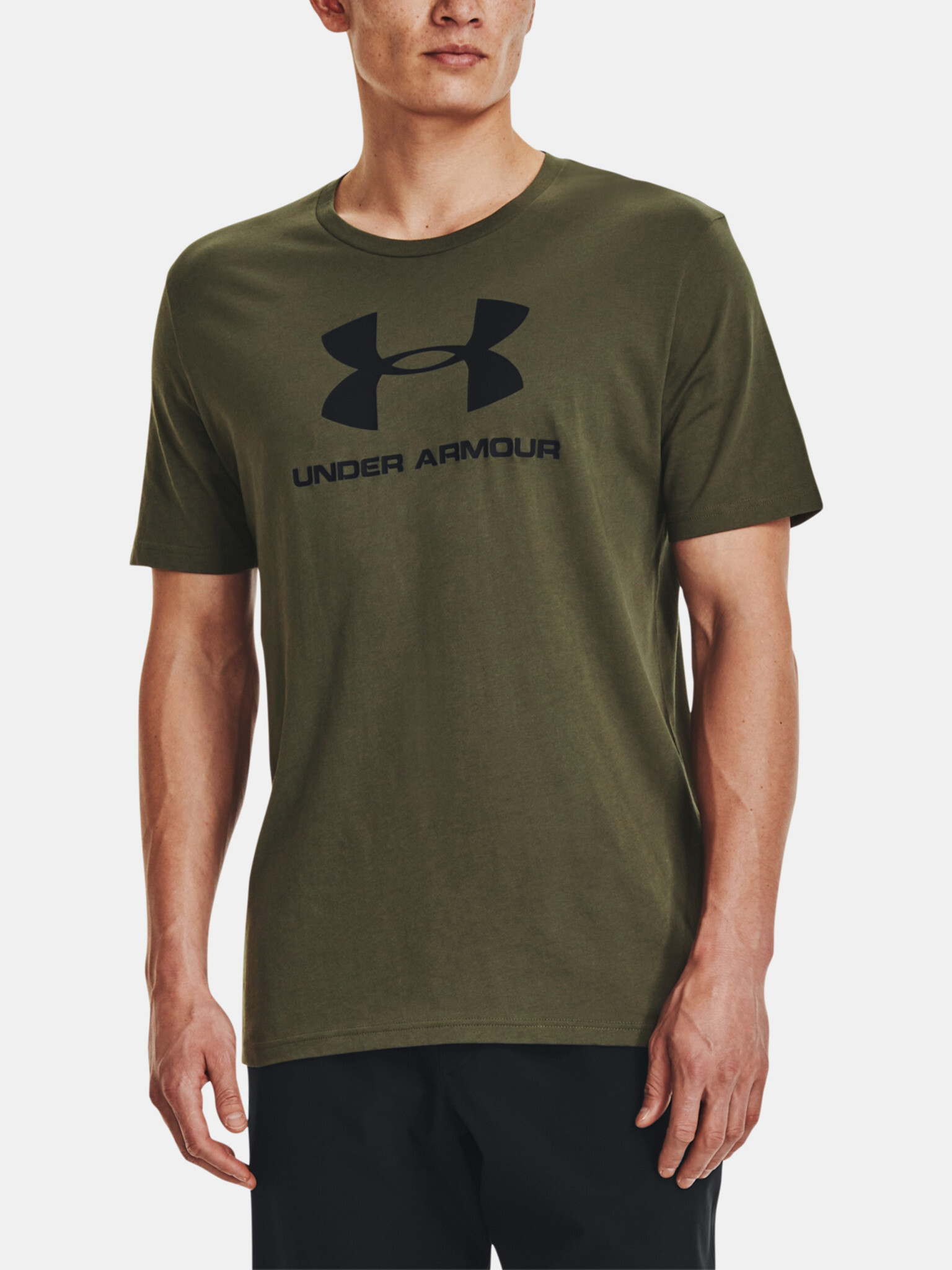 Under Armour Sportstyle T-shirt Zelen - Pepit.bg