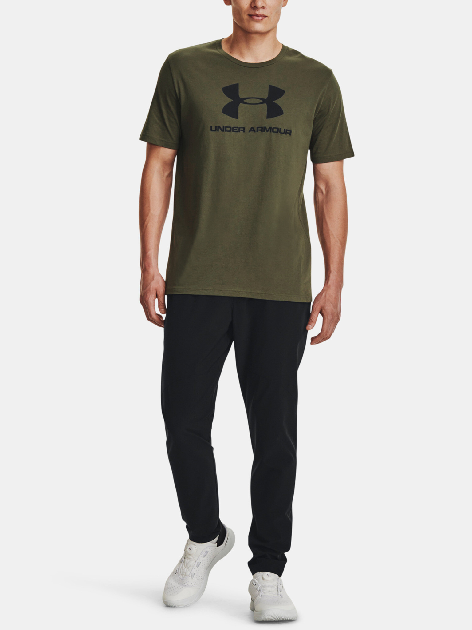 Under Armour Sportstyle T-shirt Zelen - Pepit.bg