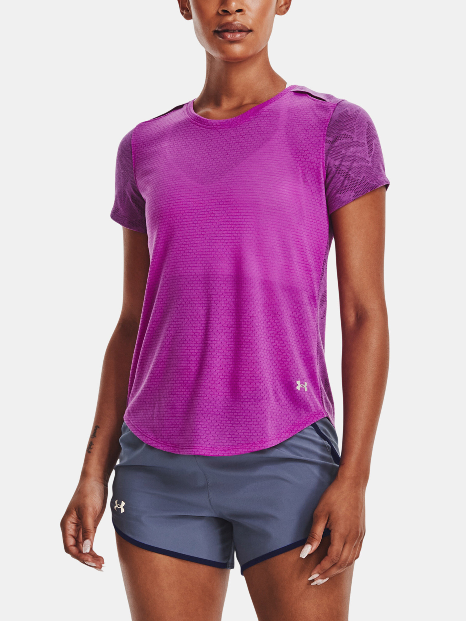 Under Armour Streaker T-shirt Lilav - Pepit.bg