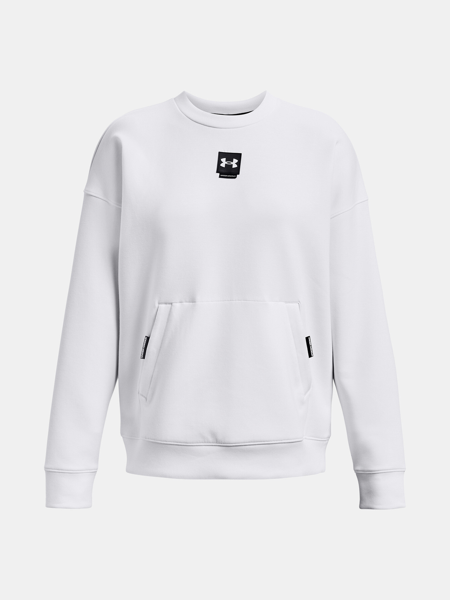 Under Armour Summit Knit Oversize Crew Sweatshirt Byal - Pepit.bg