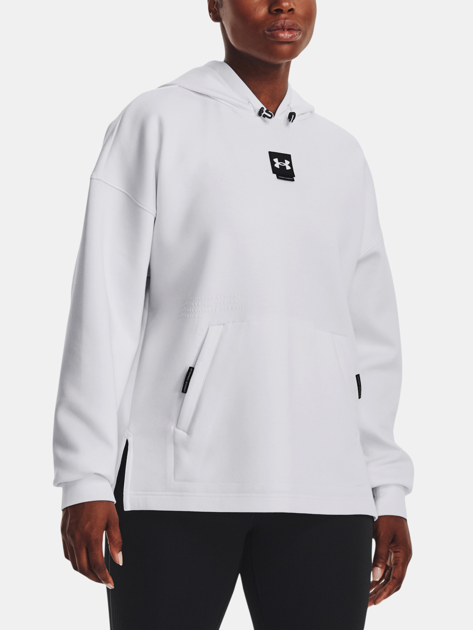 Under Armour Summit Sweatshirt Byal - Pepit.bg