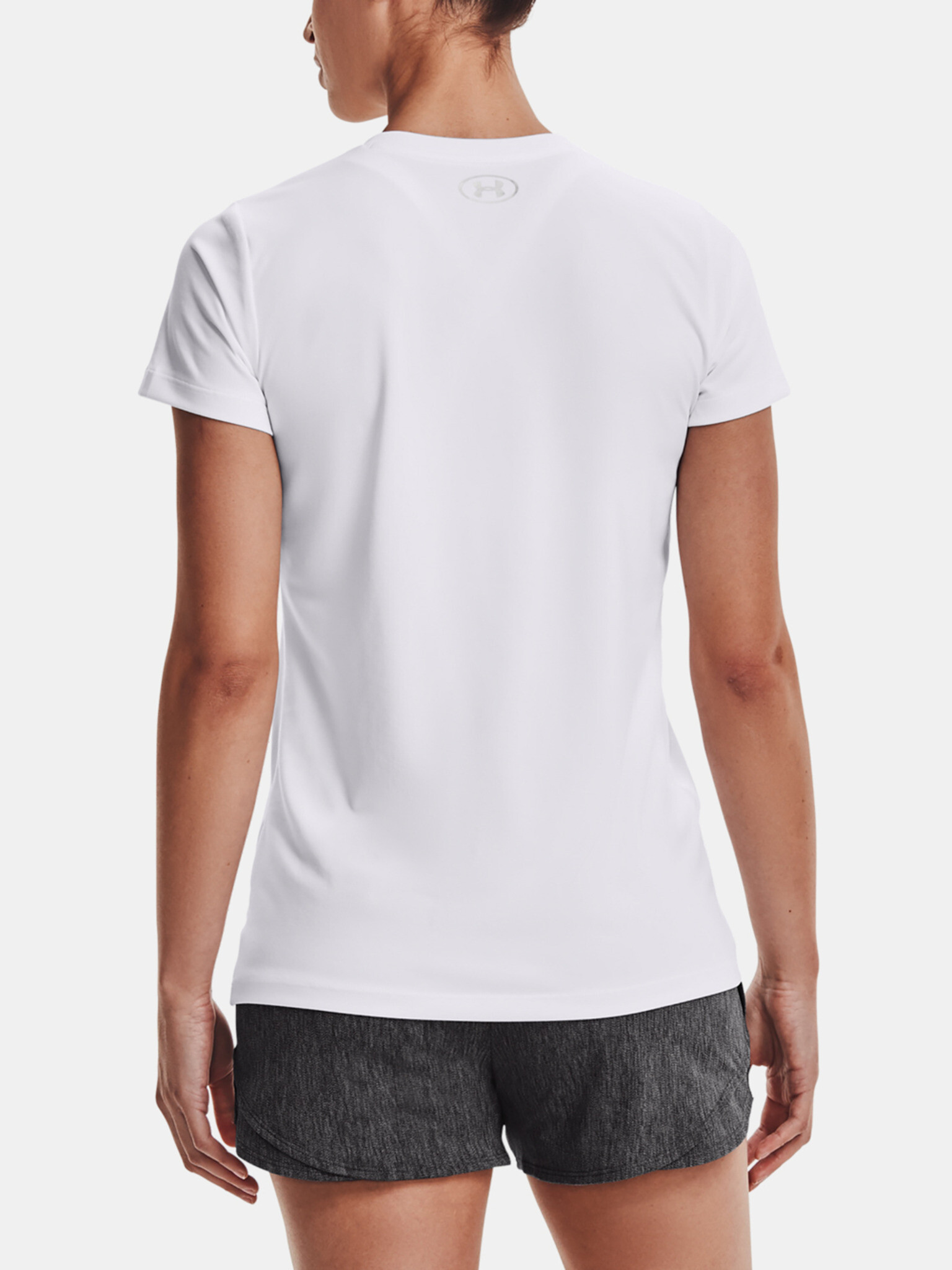 Under Armour T-shirt Byal - Pepit.bg