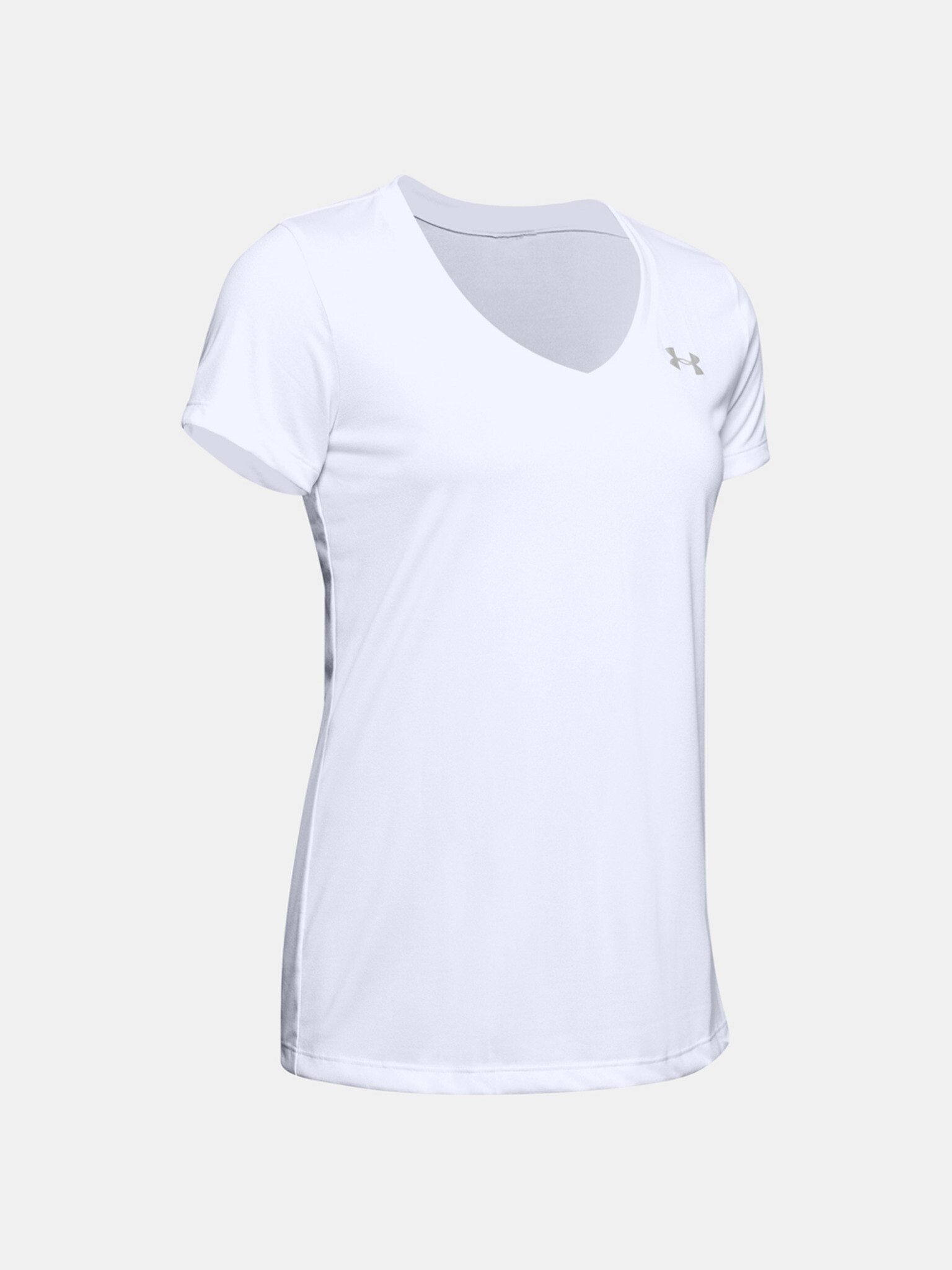 Under Armour T-shirt Byal - Pepit.bg