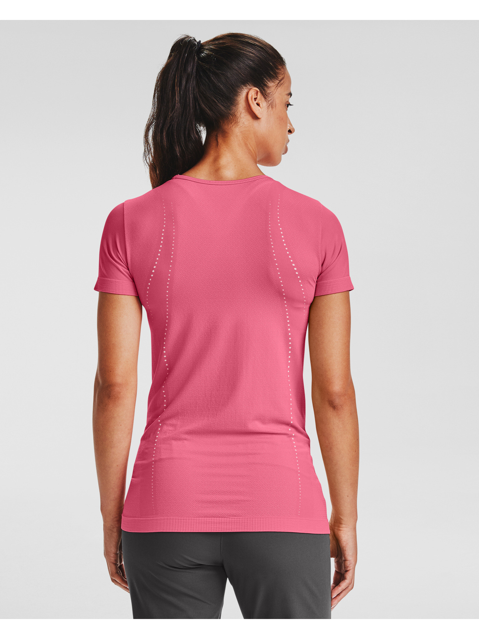 Under Armour T-shirt Rozov - Pepit.bg