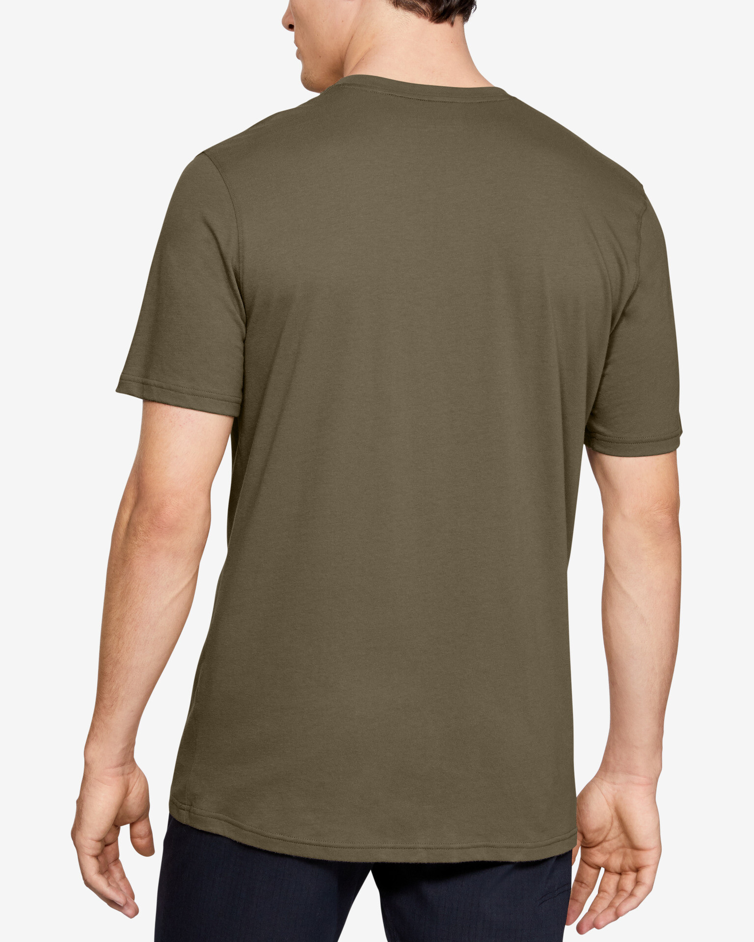 Under Armour Tactical Cotton Тениска Zelen - Pepit.bg