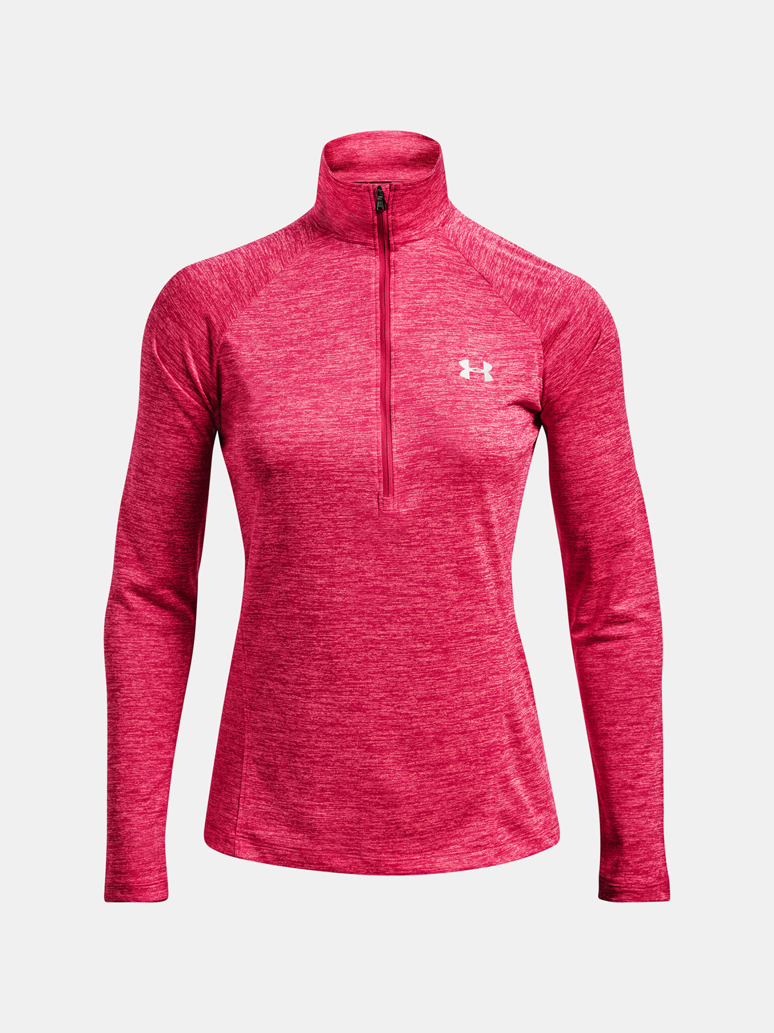 Under Armour Tech 1/2 Zip T-shirt Rozov - Pepit.bg