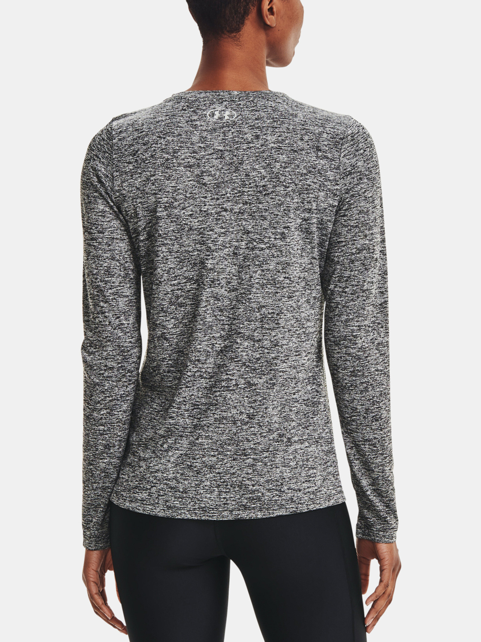 Under Armour Tech LS Crew Twist-BLK T-shirt Cheren - Pepit.bg