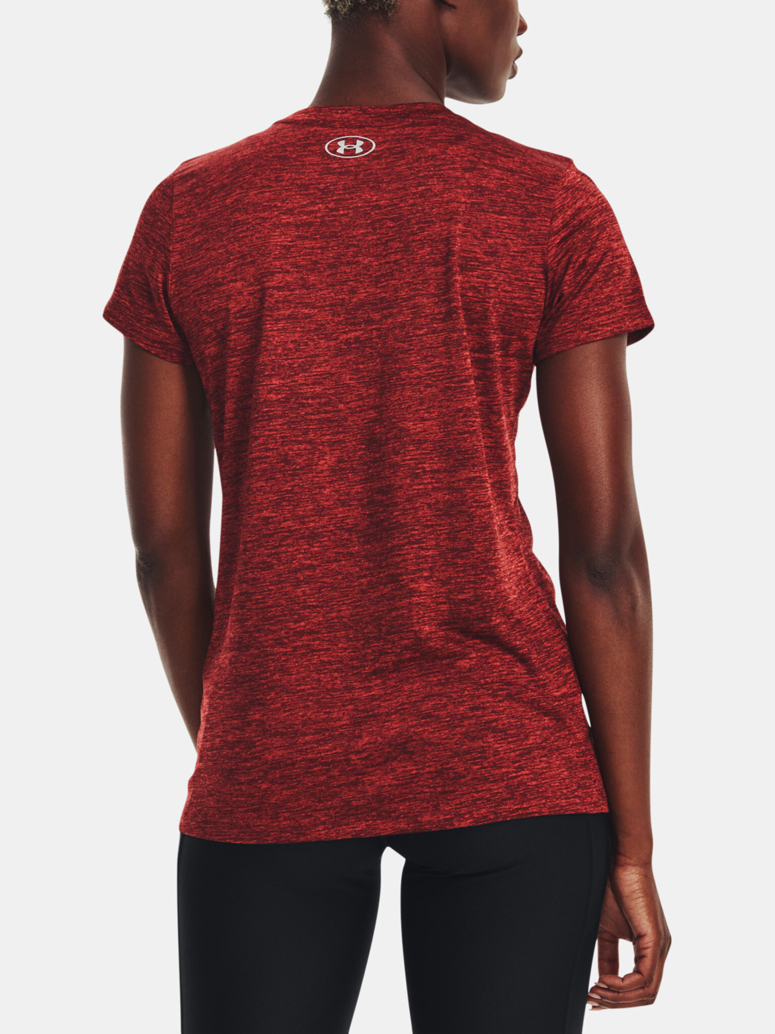 Under Armour Tech SSC Twist T-shirt Cherven - Pepit.bg