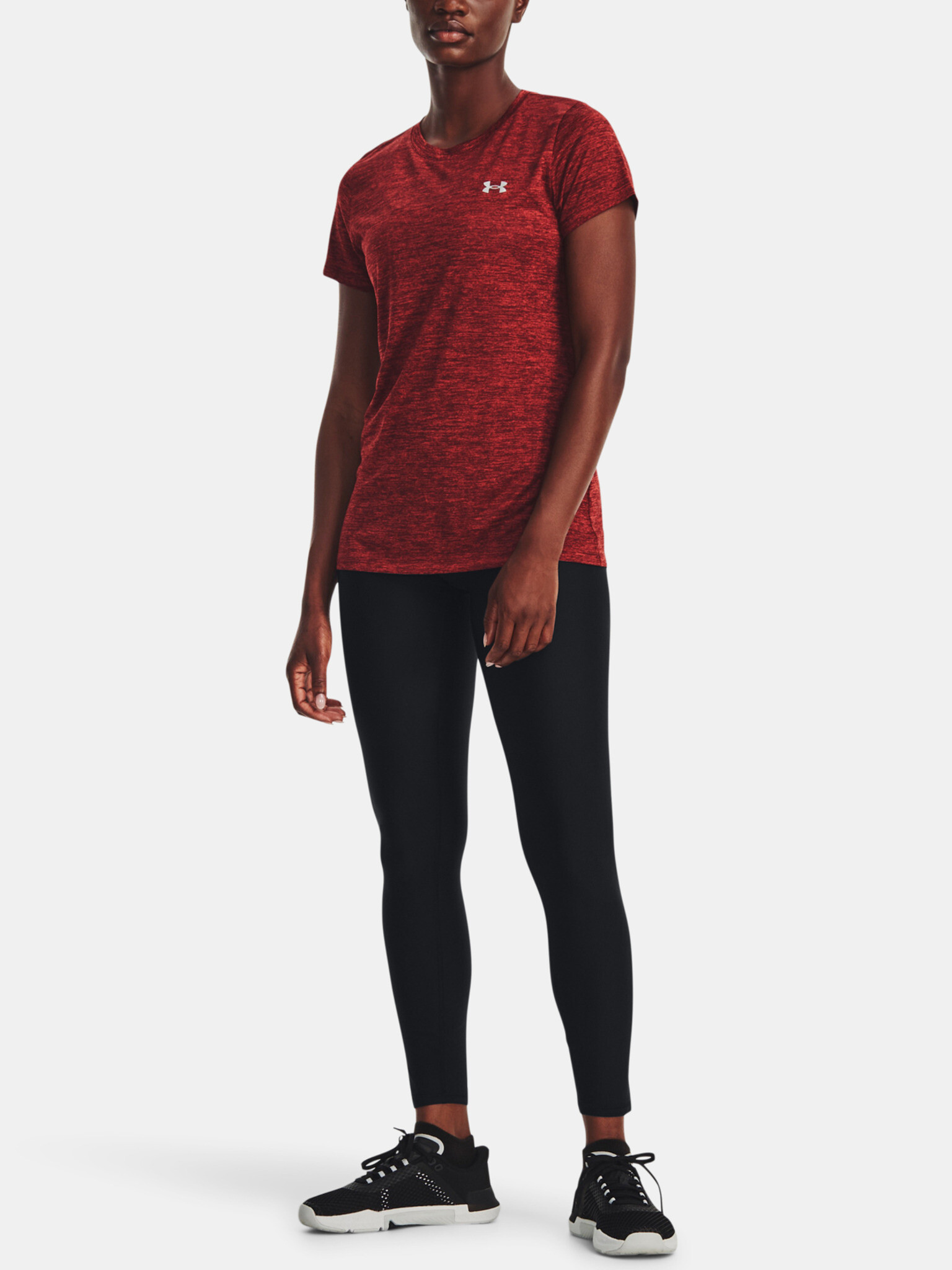 Under Armour Tech SSC Twist T-shirt Cherven - Pepit.bg