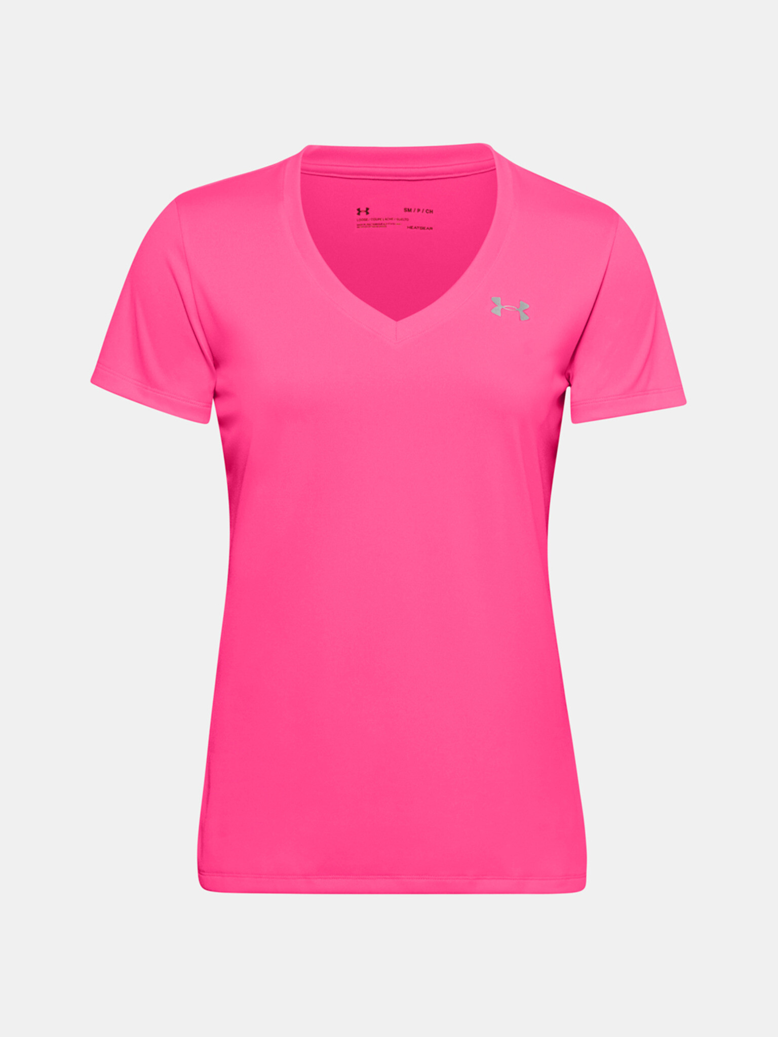 Under Armour Tech SSV Solid T-shirt Rozov - Pepit.bg