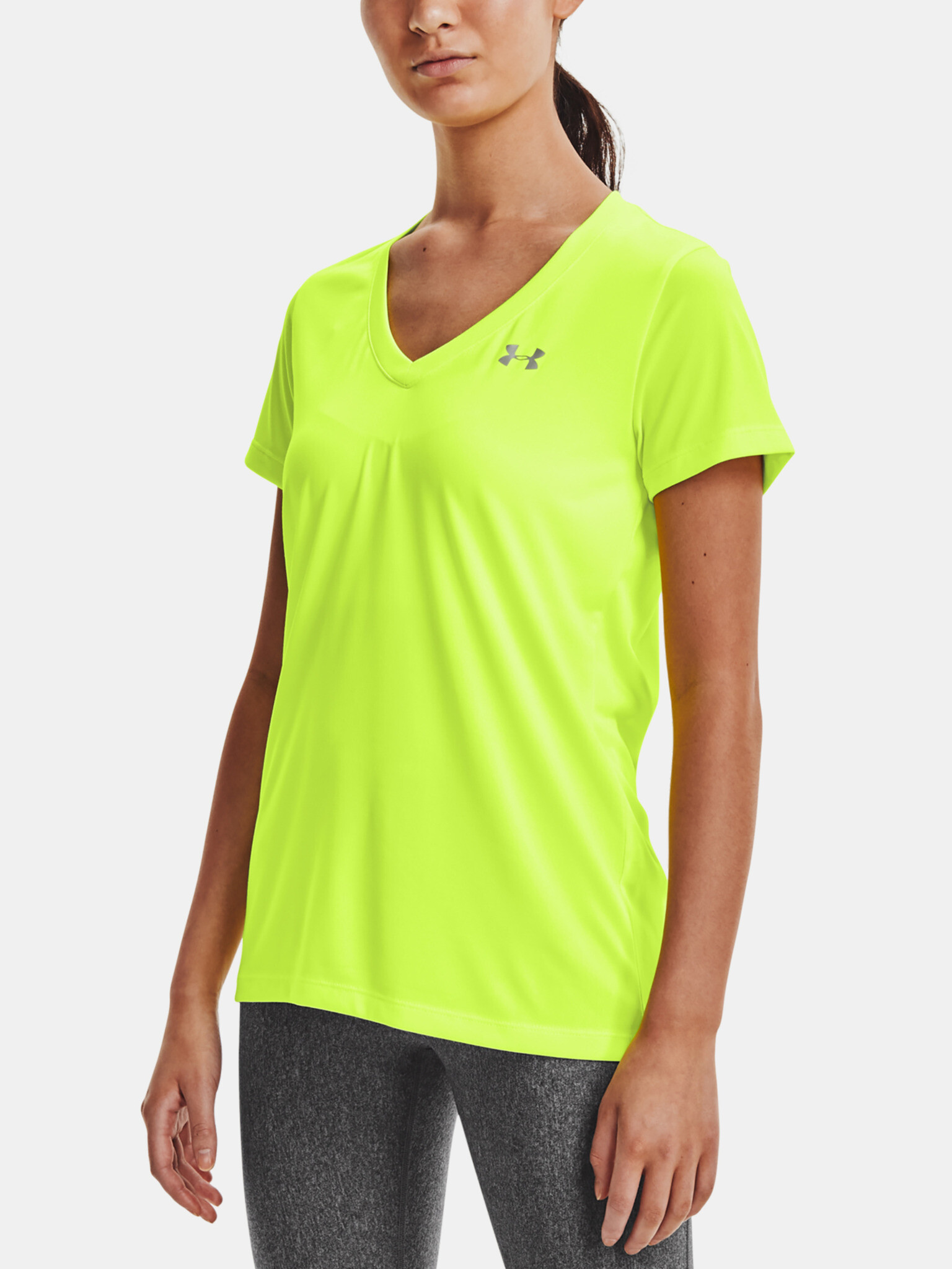 Under Armour Tech SSV Solid T-shirt Zhalt - Pepit.bg