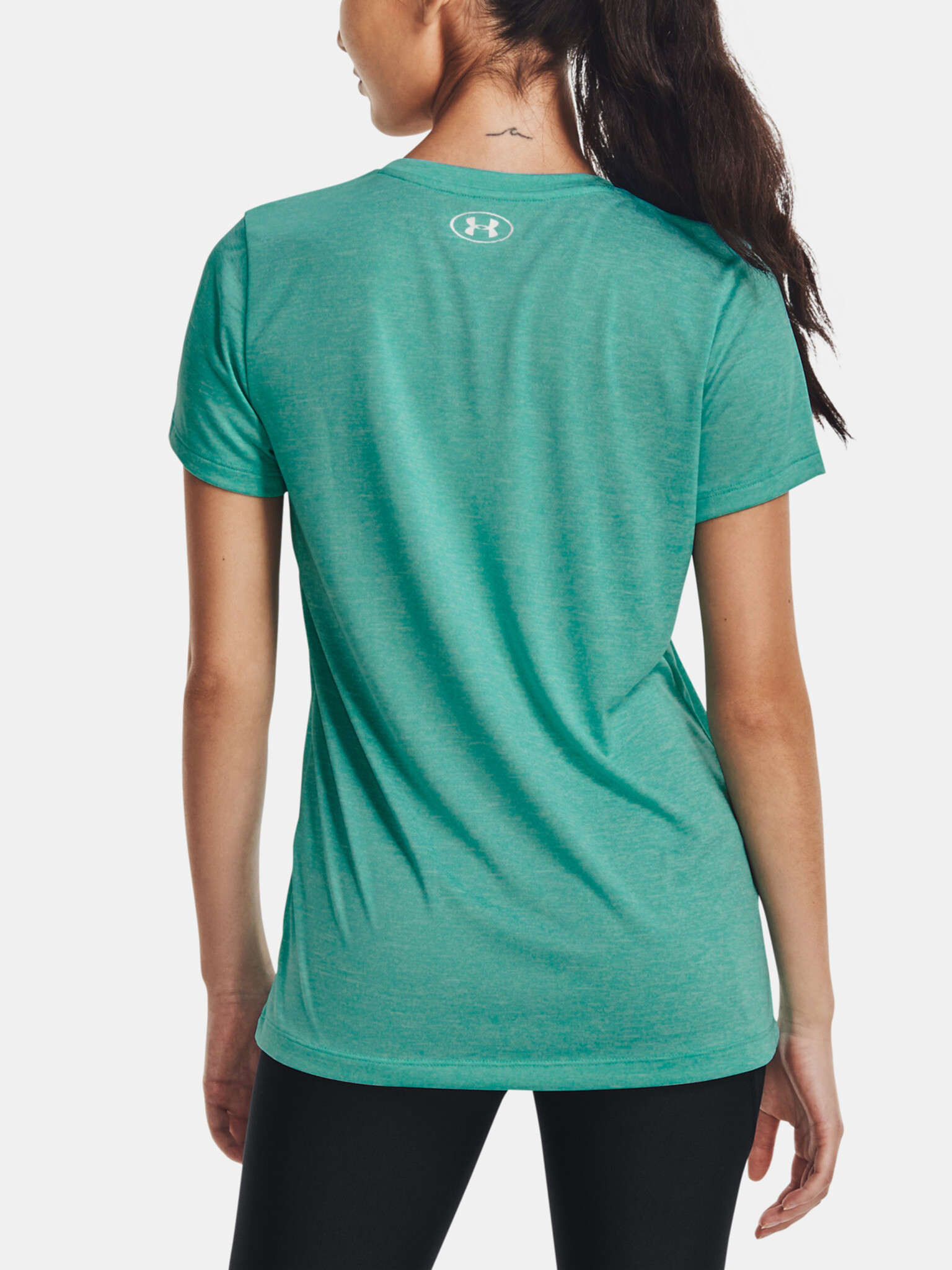 Under Armour Tech SSV Twist T-shirt Zelen - Pepit.bg