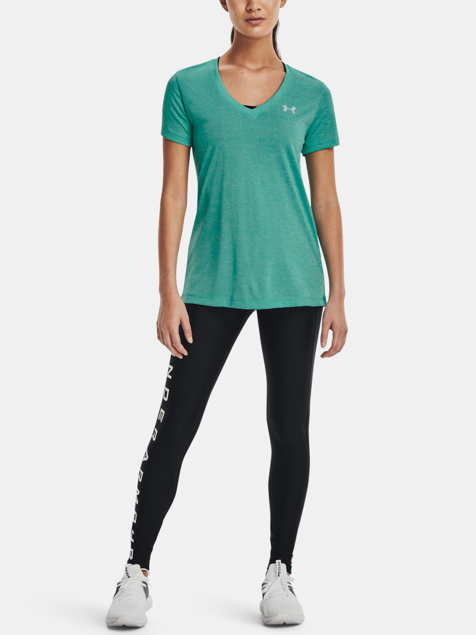 Under Armour Tech SSV Twist T-shirt Zelen - Pepit.bg