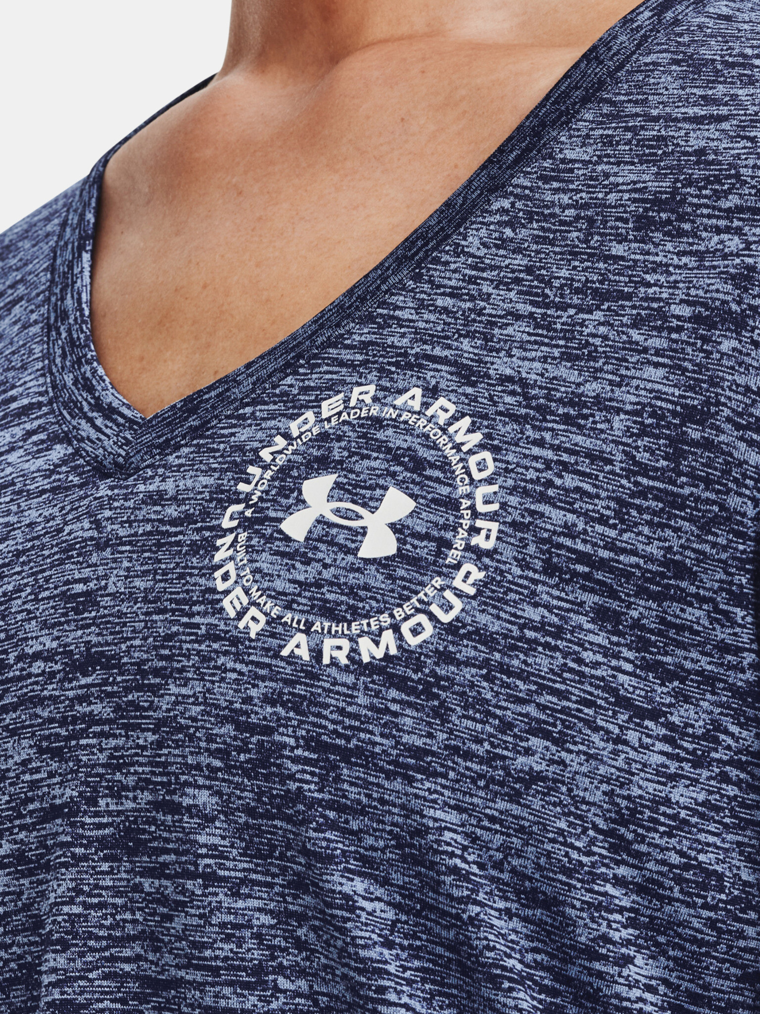 Under Armour Tech Twist LC Crest SSV T-shirt Sin - Pepit.bg
