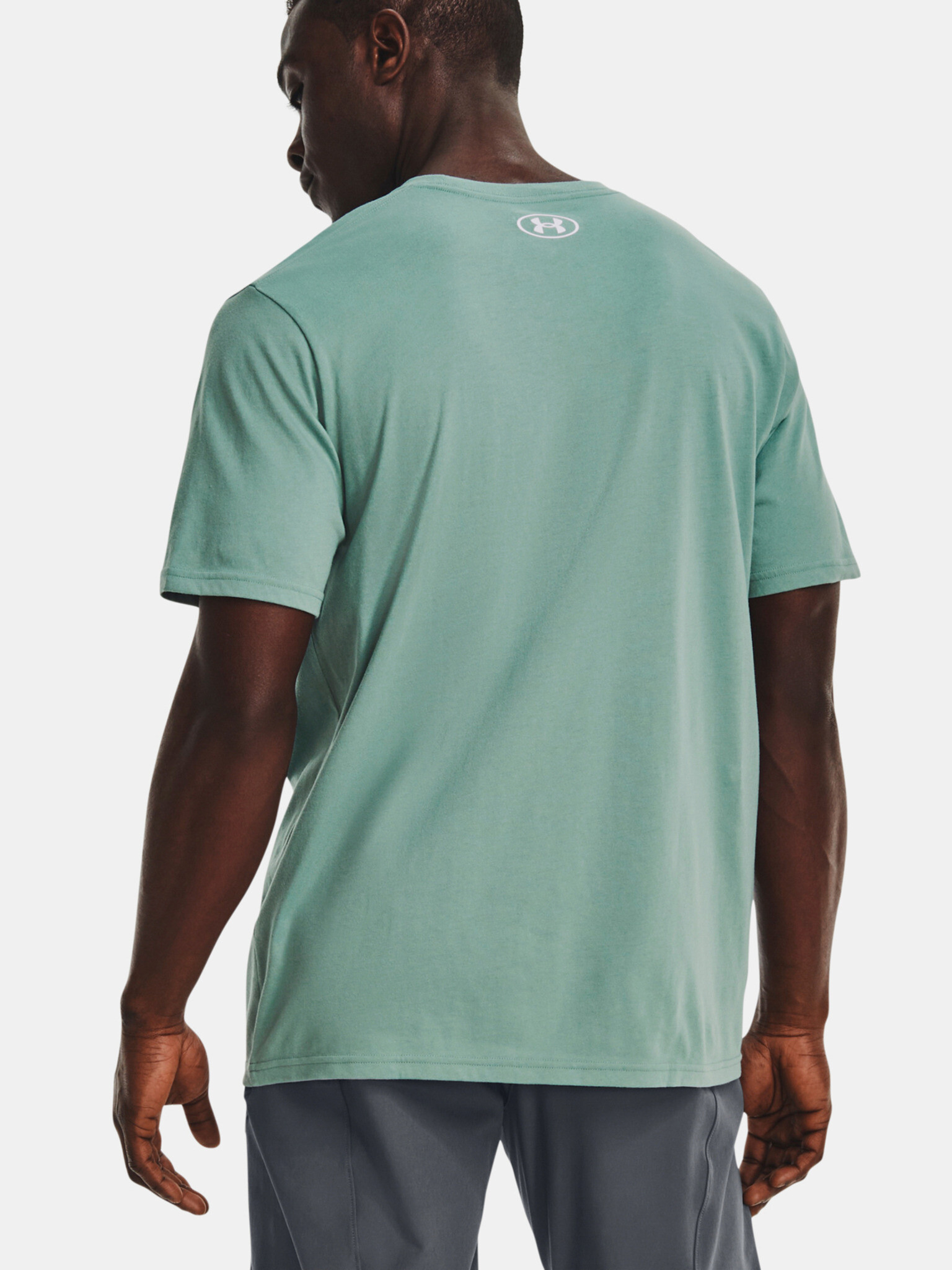 Under Armour UA Abc Camo Boxed Logo T-shirt Zelen - Pepit.bg