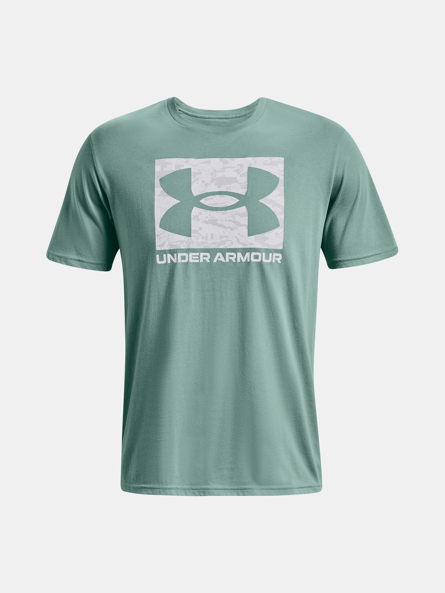 Under Armour UA Abc Camo Boxed Logo T-shirt Zelen - Pepit.bg