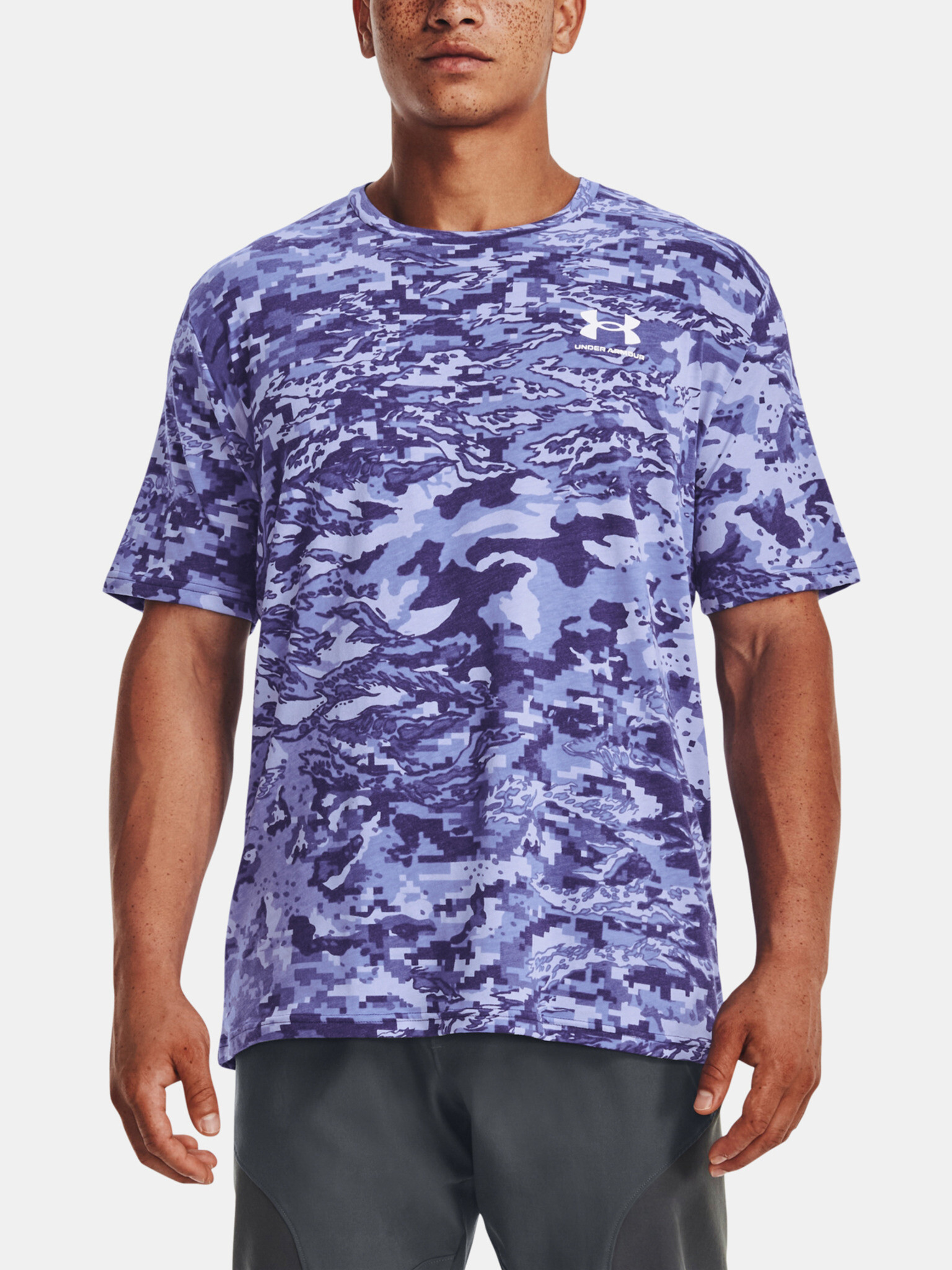 Under Armour UA Abc Camo SS T-shirt Sin - Pepit.bg