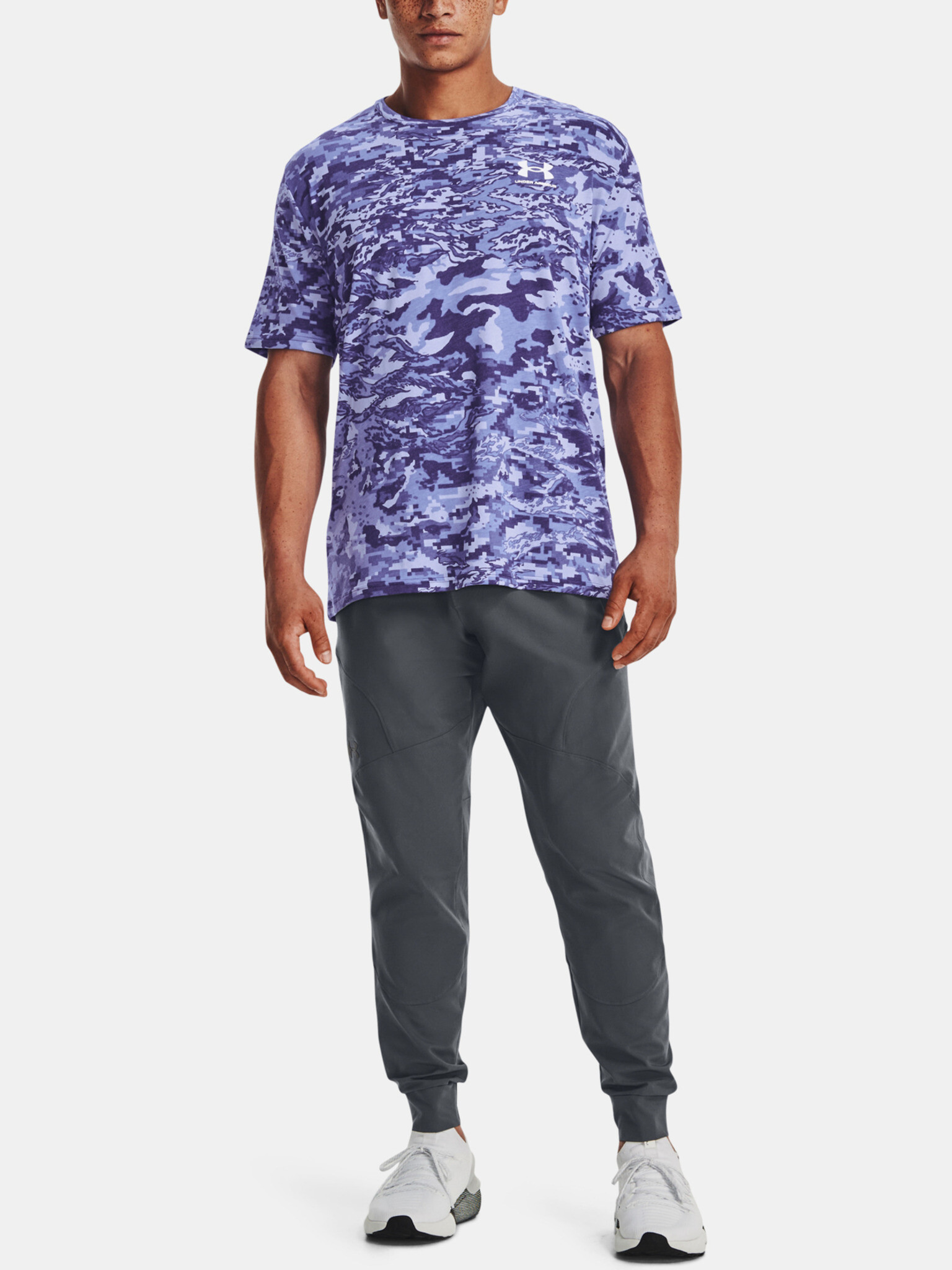 Under Armour UA Abc Camo SS T-shirt Sin - Pepit.bg