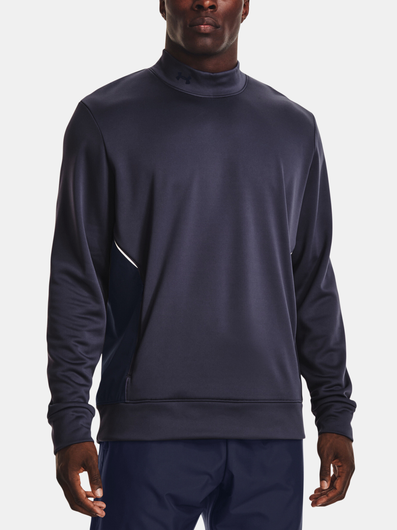 Under Armour UA AF Storm Mock Sweatshirt Siv - Pepit.bg