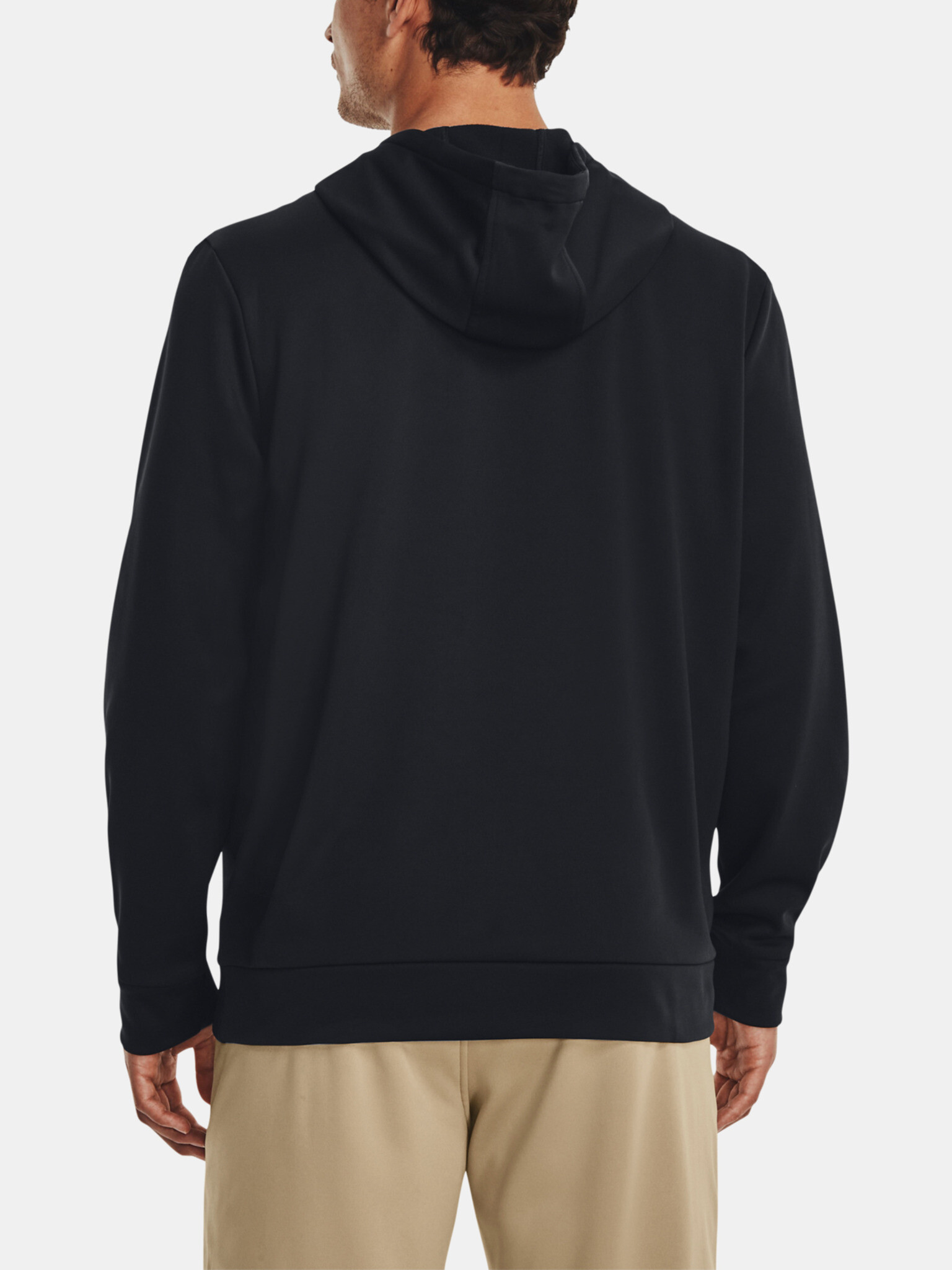 Under Armour UA Armour Fleece Big Logo HD Sweatshirt Cheren - Pepit.bg