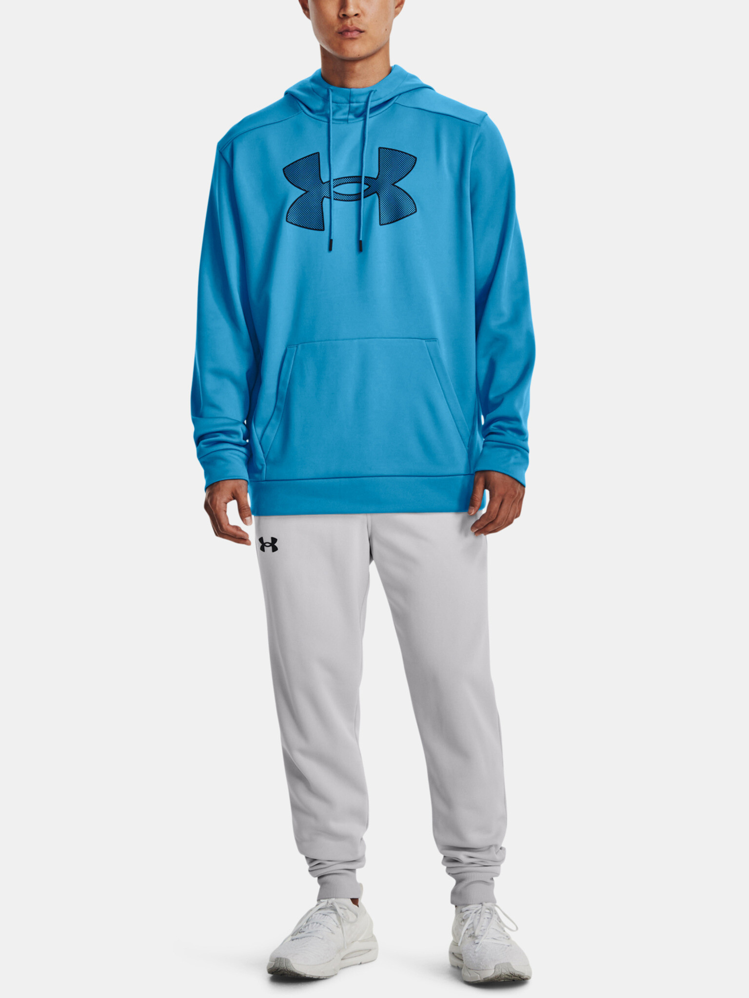 Under Armour UA Armour Fleece Big Logo HD Sweatshirt Sin - Pepit.bg