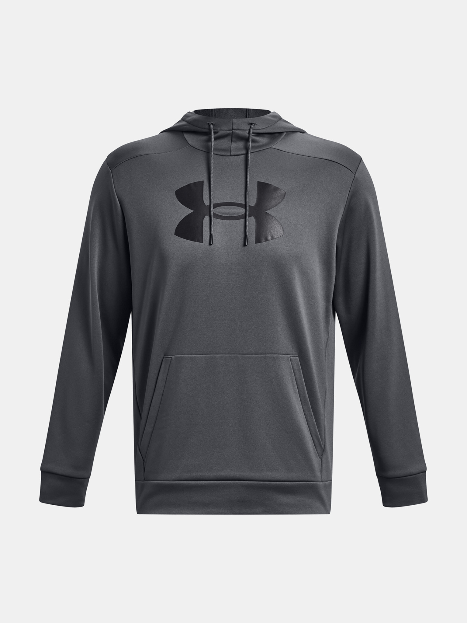 Under Armour UA Armour Fleece Big Logo HD Sweatshirt Siv - Pepit.bg