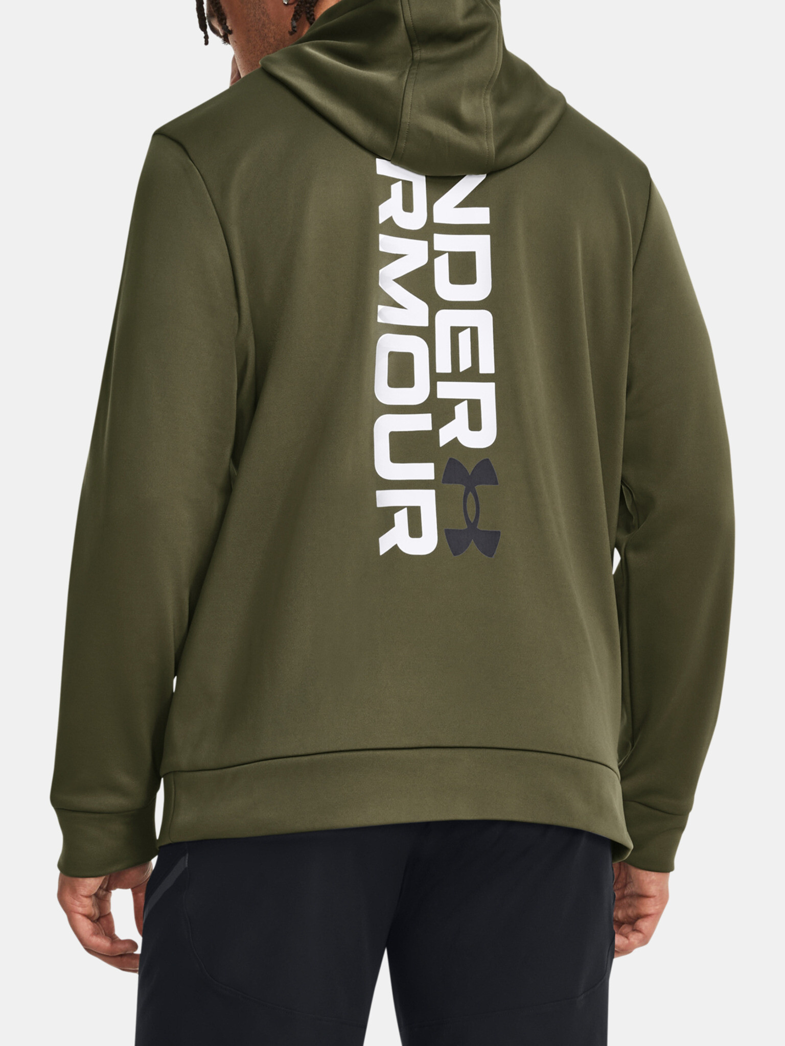 Under Armour UA Armour Fleece Graphic HD Sweatshirt Zelen - Pepit.bg