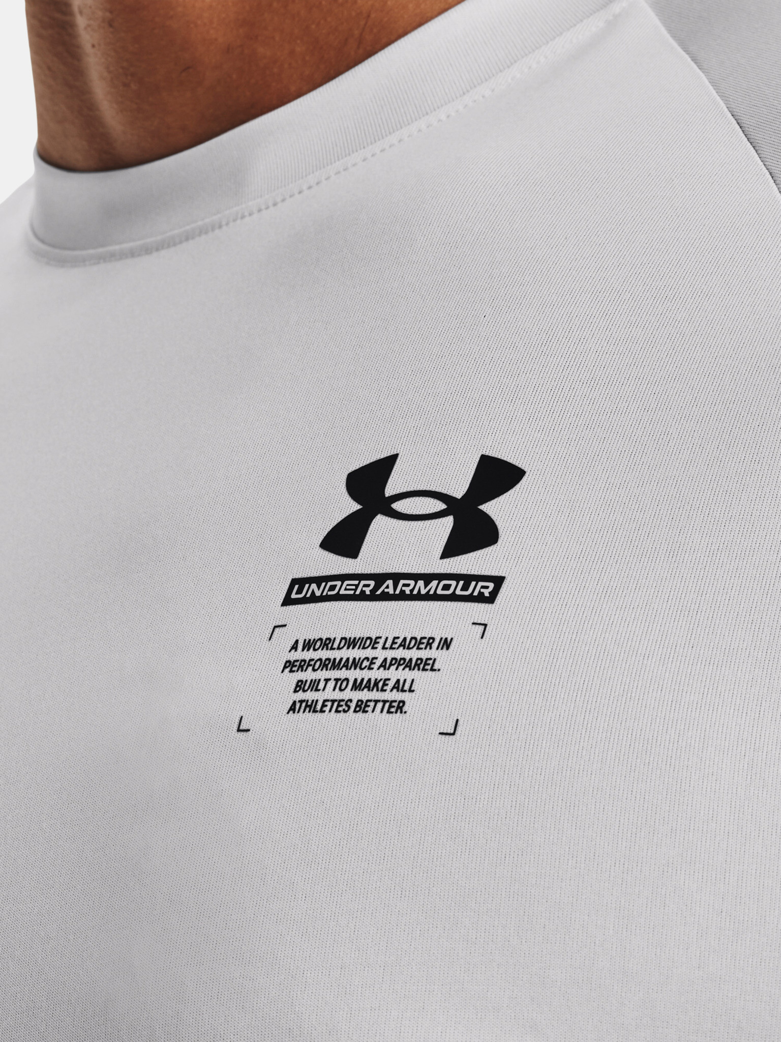 Under Armour UA Armourprint LS T-shirt Siv - Pepit.bg