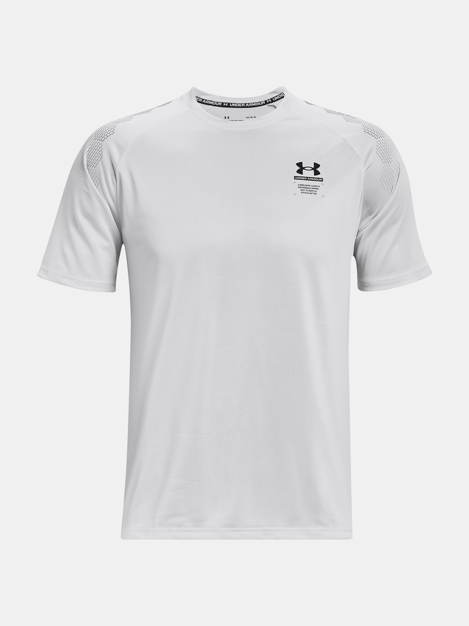 Under Armour UA Armourprint SS T-shirt Siv - Pepit.bg