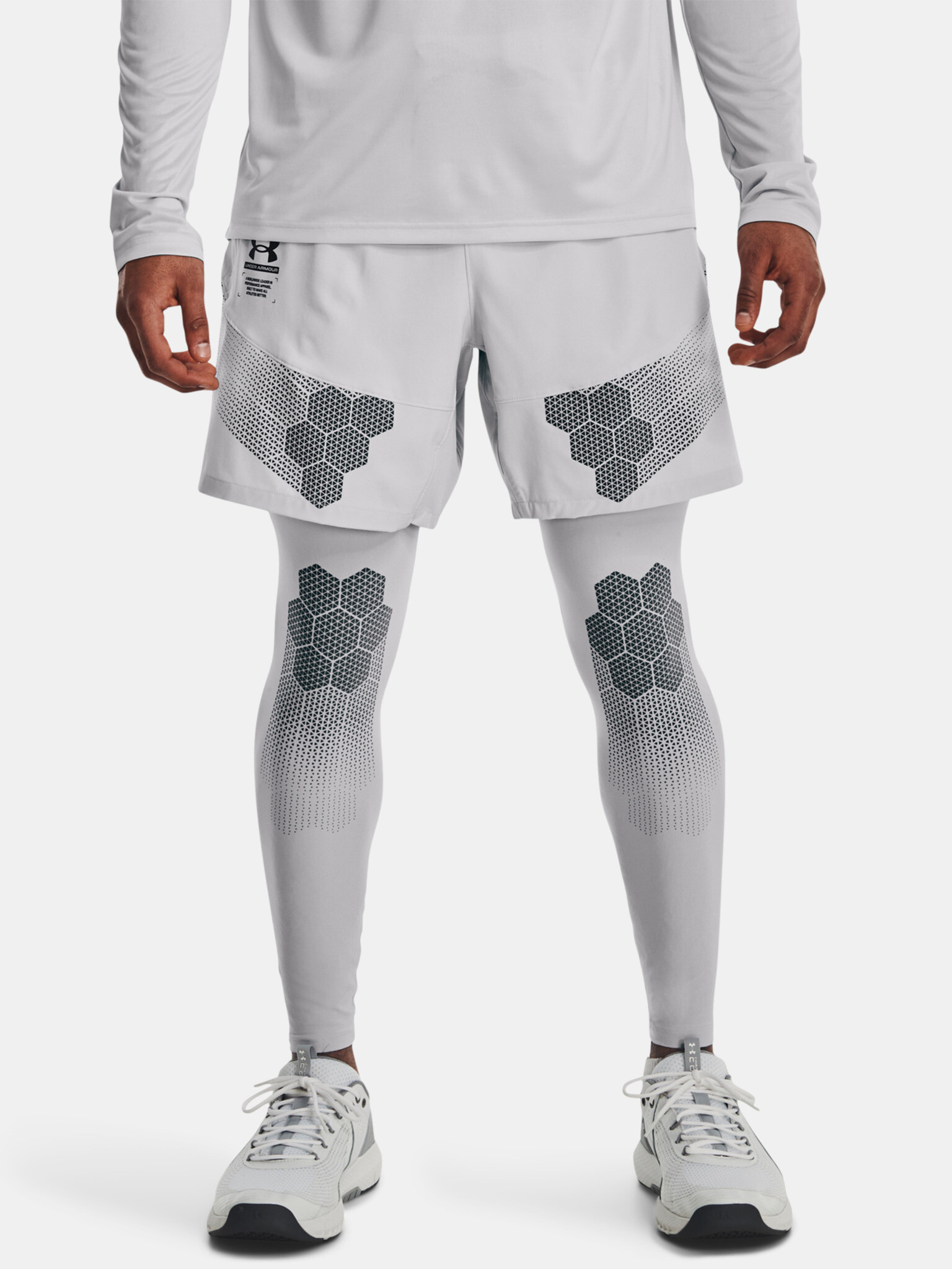 Under Armour UA Armourprint Woven Къси панталони Siv - Pepit.bg