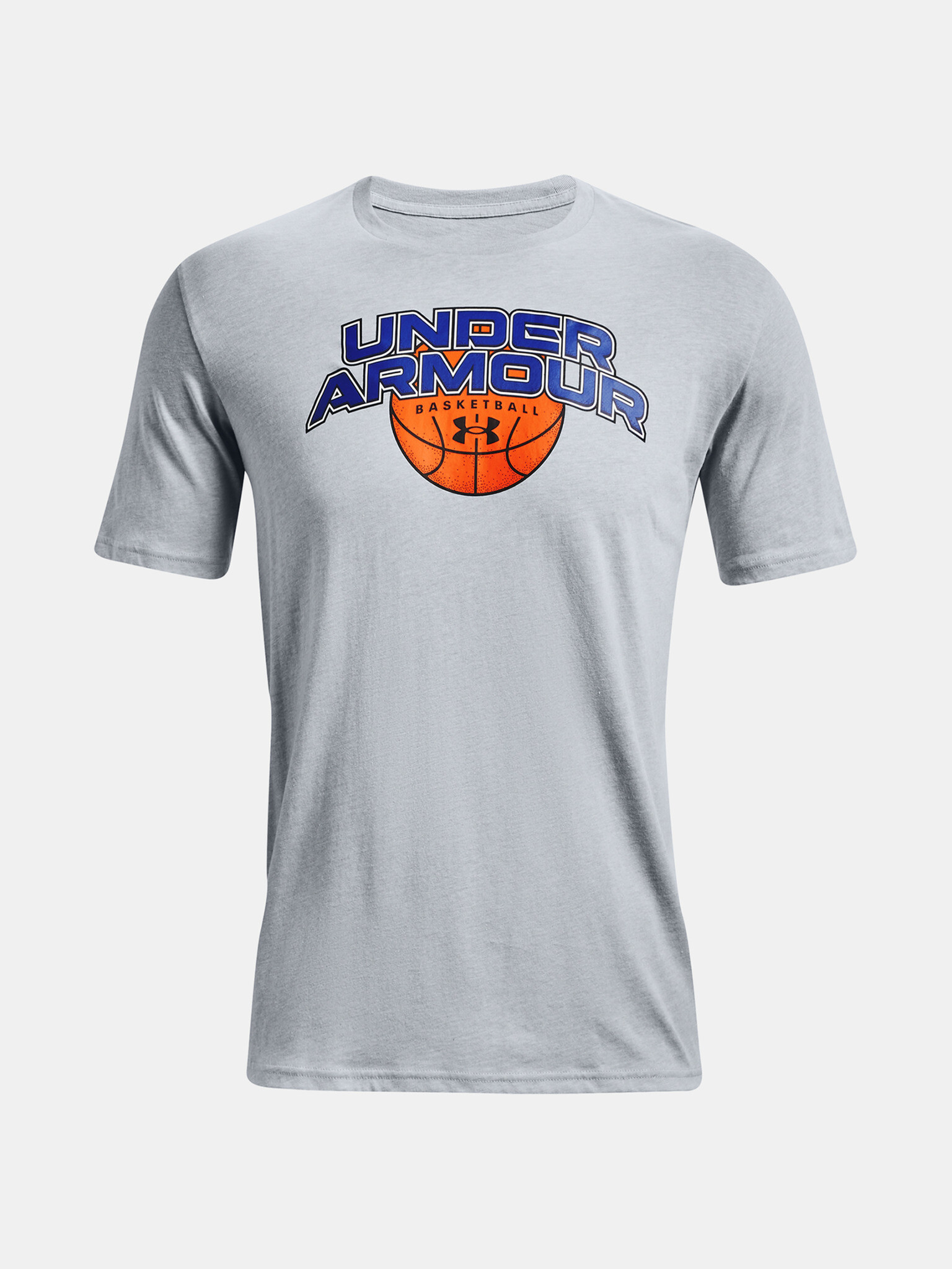 Under Armour UA BBALL BRANDED WRDMRK SS T-shirt Siv - Pepit.bg