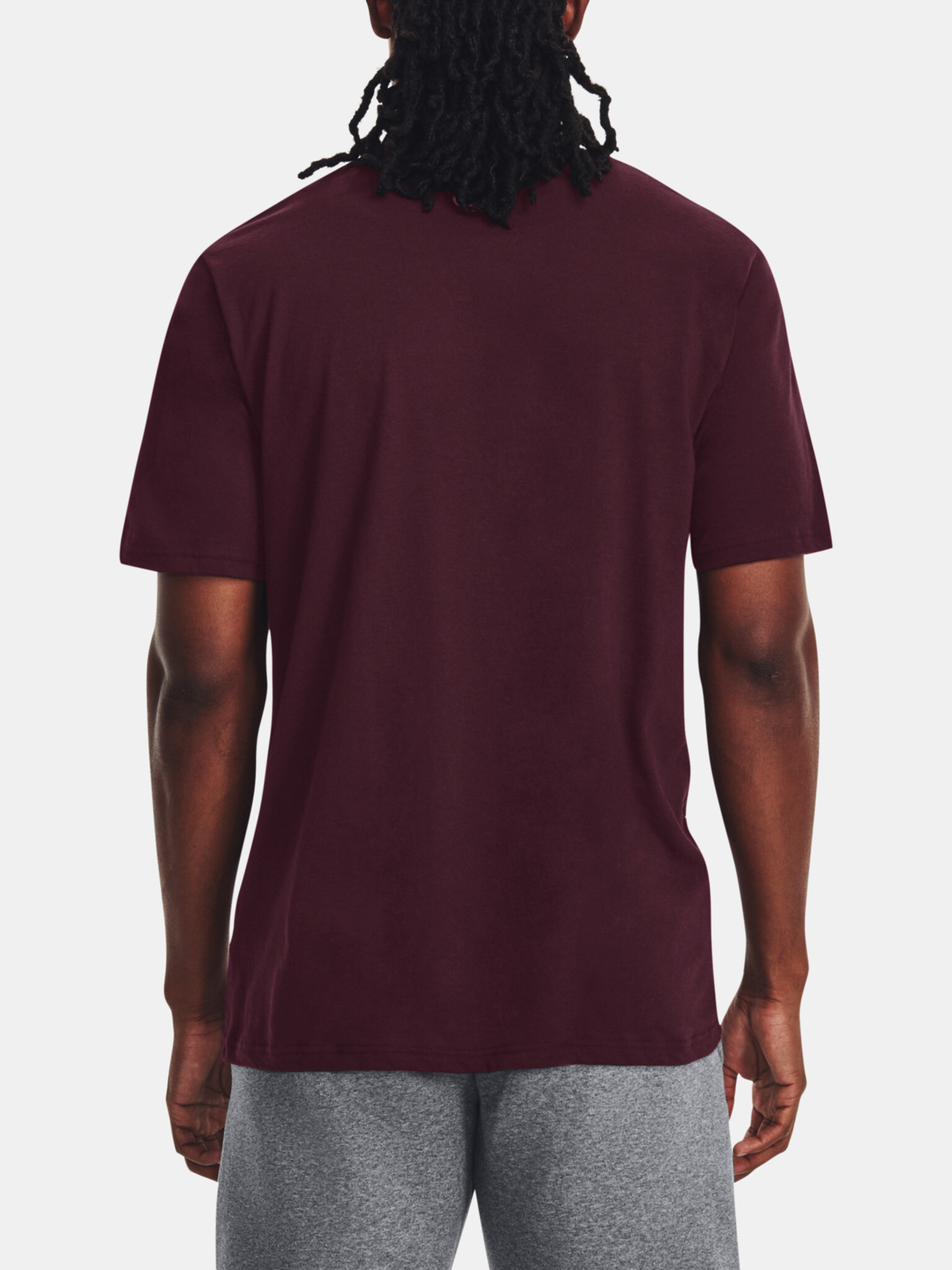 Under Armour UA Big Logo Fill SS T-shirt Cherven - Pepit.bg